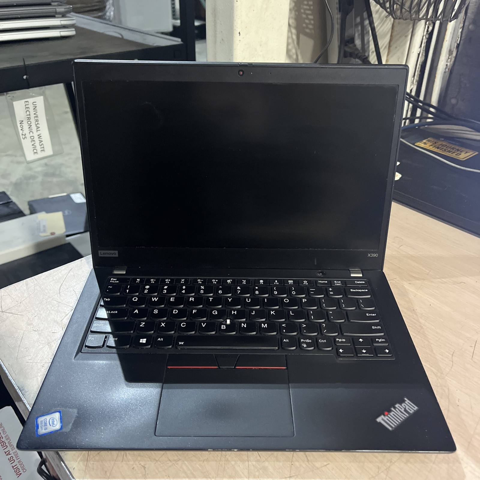 LENOVO THINKPAD X390 INTEL CORE I5 8TH GEN 8GB RAM NO HD