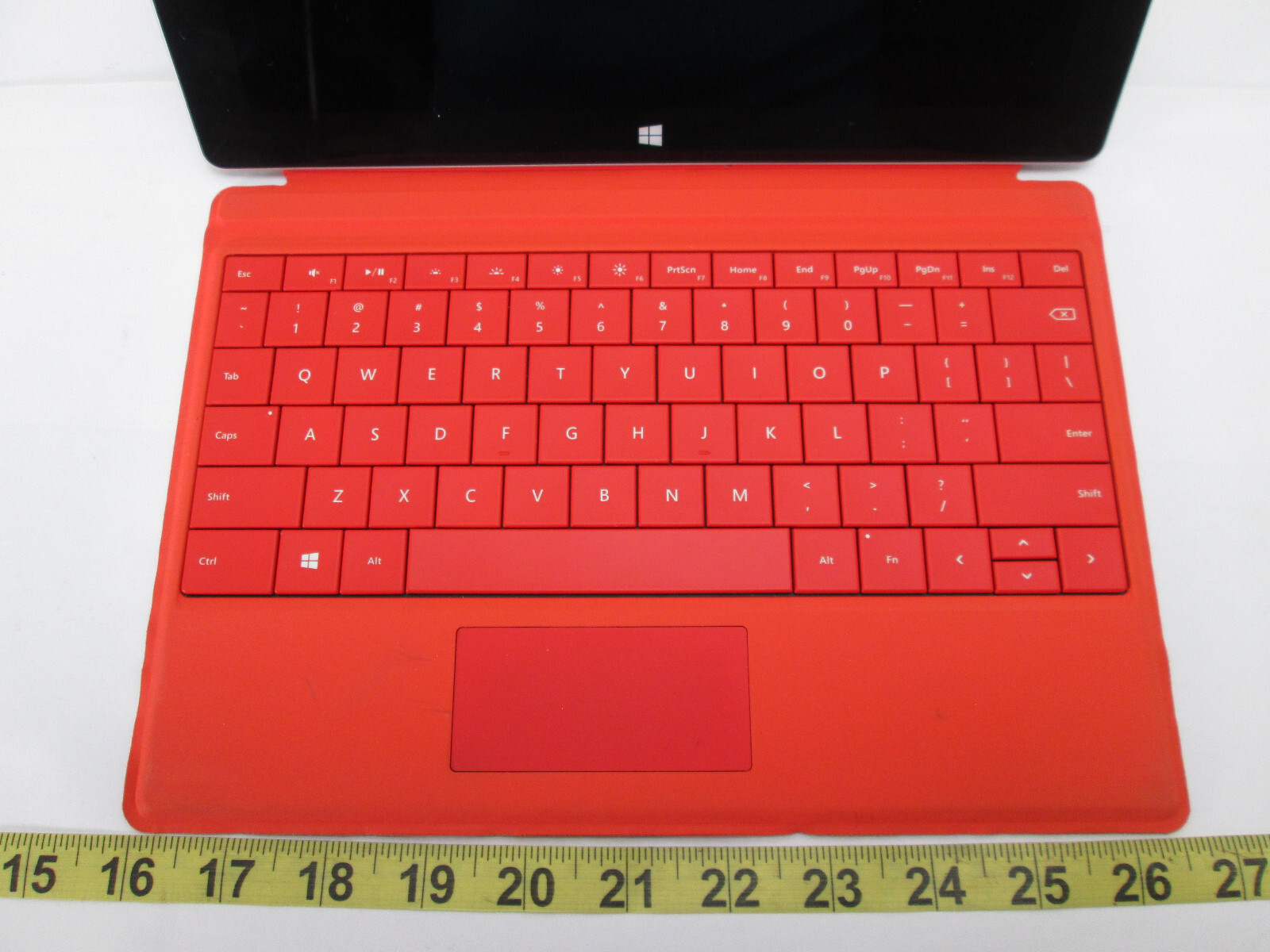 Microsoft Surface RT Tablet w Removable Red Keyboard 64GB 2 GB RAM Touchscreen C
