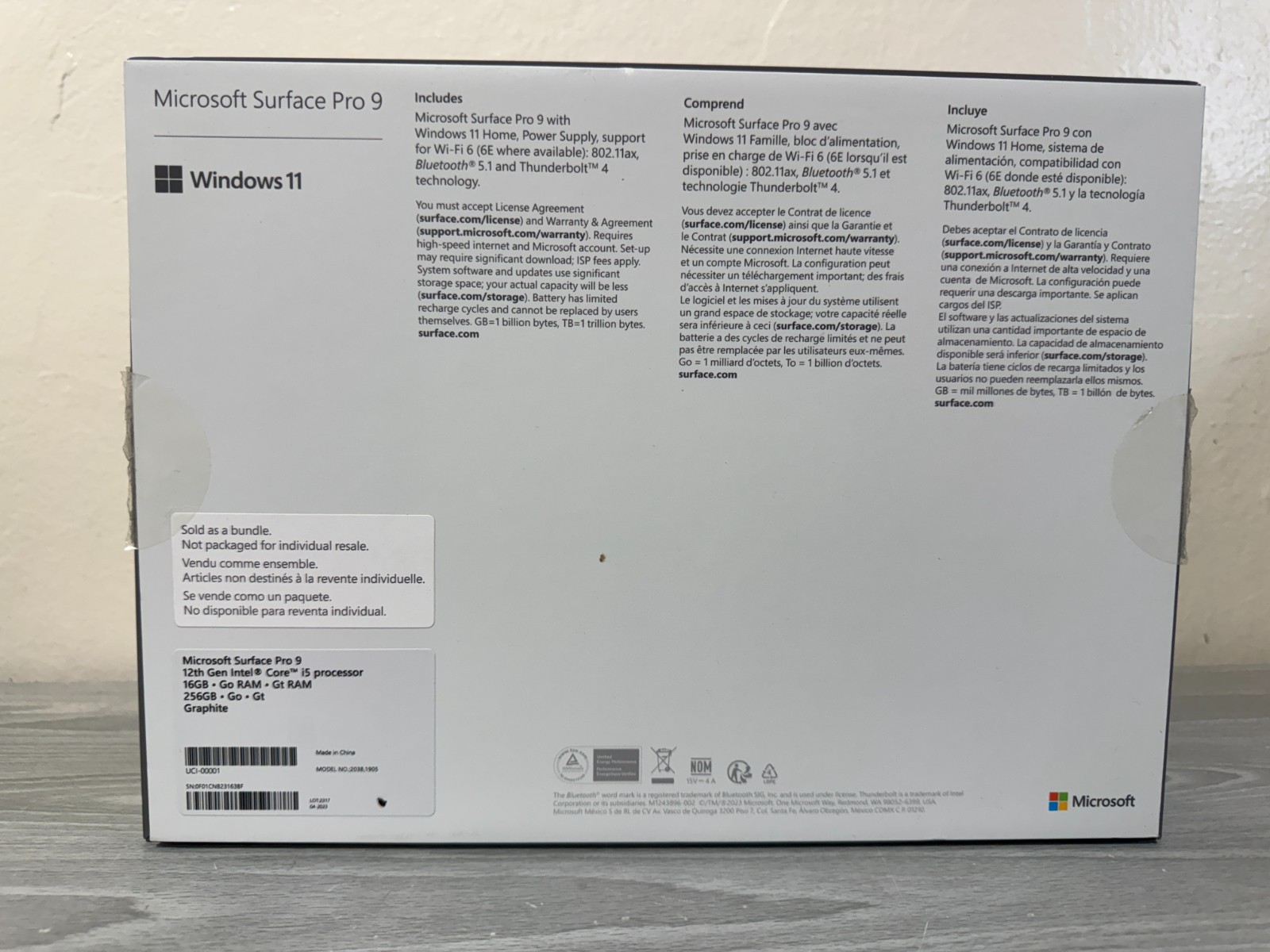 2TB Microsoft Surface Pro 9th 16GB RAM 2TB Intel i5 12th BUNDLE LOT (Read Desc)