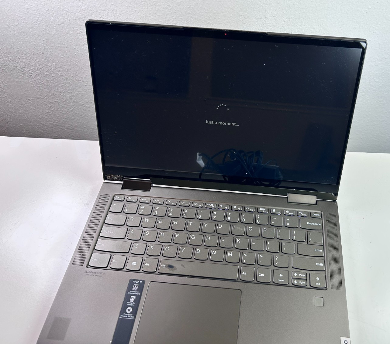 The Lenovo Yoga 7 14ITL5 (14-inch)11th Gen Intel Core i5-1135G7 processor, 12GB