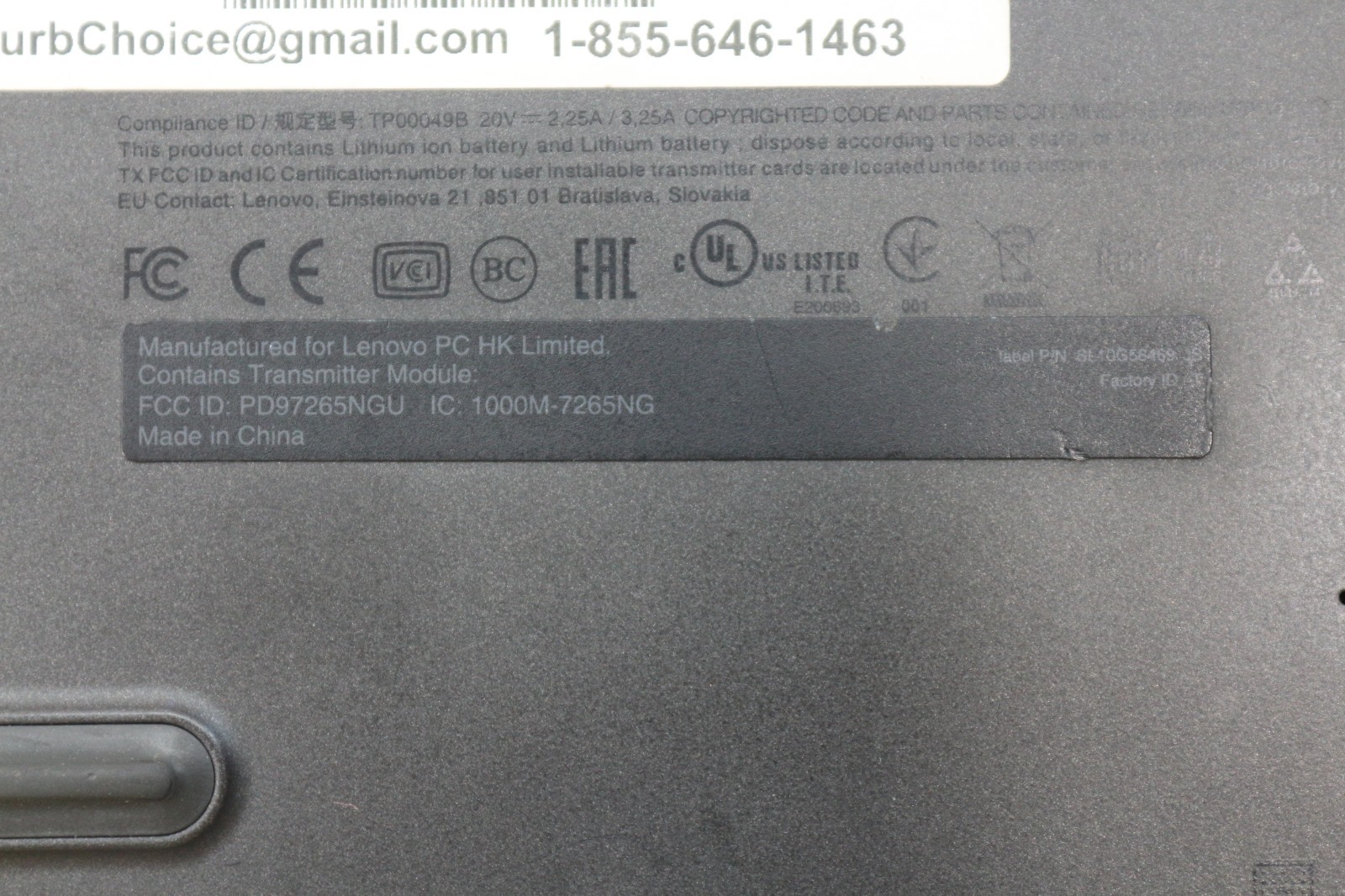 Lenovo ThinkPad T450s 14″ Core i5 – NO HDD/OS – #1P – 131