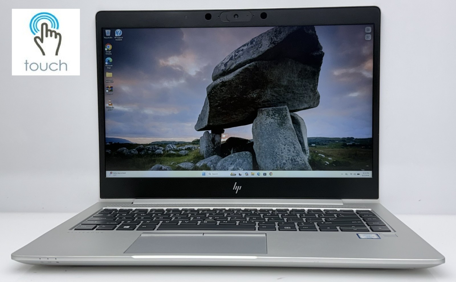 HP EliteBook 840 G6 14″ FHD Touch i7 8665U 1.90GHz 16Gb Ram 550x 512Gb SSD W11P
