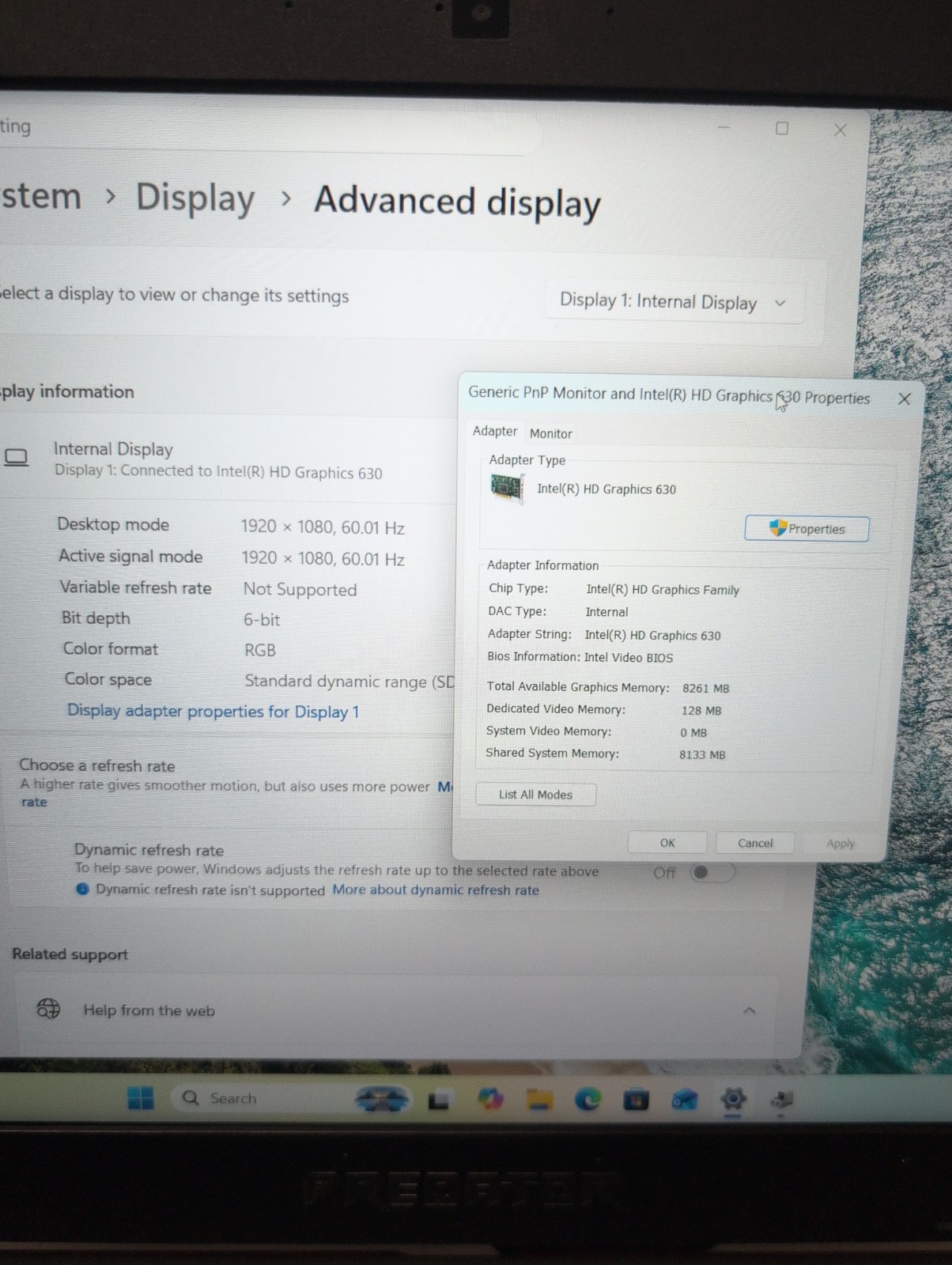 🎸 ACER Predator G3-571 15.6″ Laptop i7-7700HQ /16GB/256GB/GTX 1060 6GB/Win11