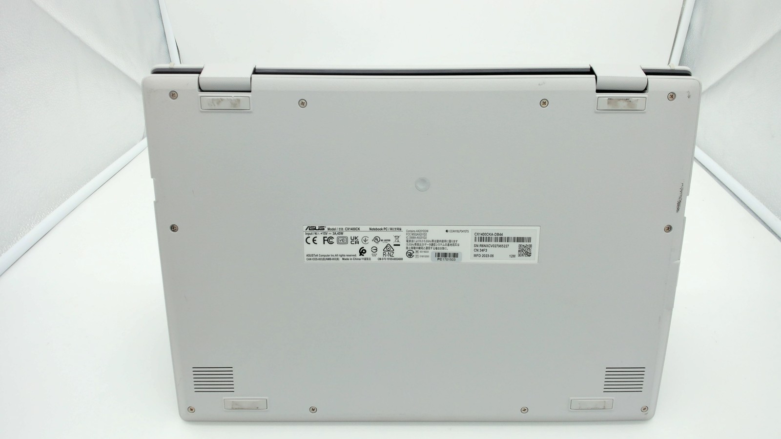 Asus Chromebook CX1 14″ Intel Celeron N4500 4GB 64GB CX1400CKA-DB44 PC1701503