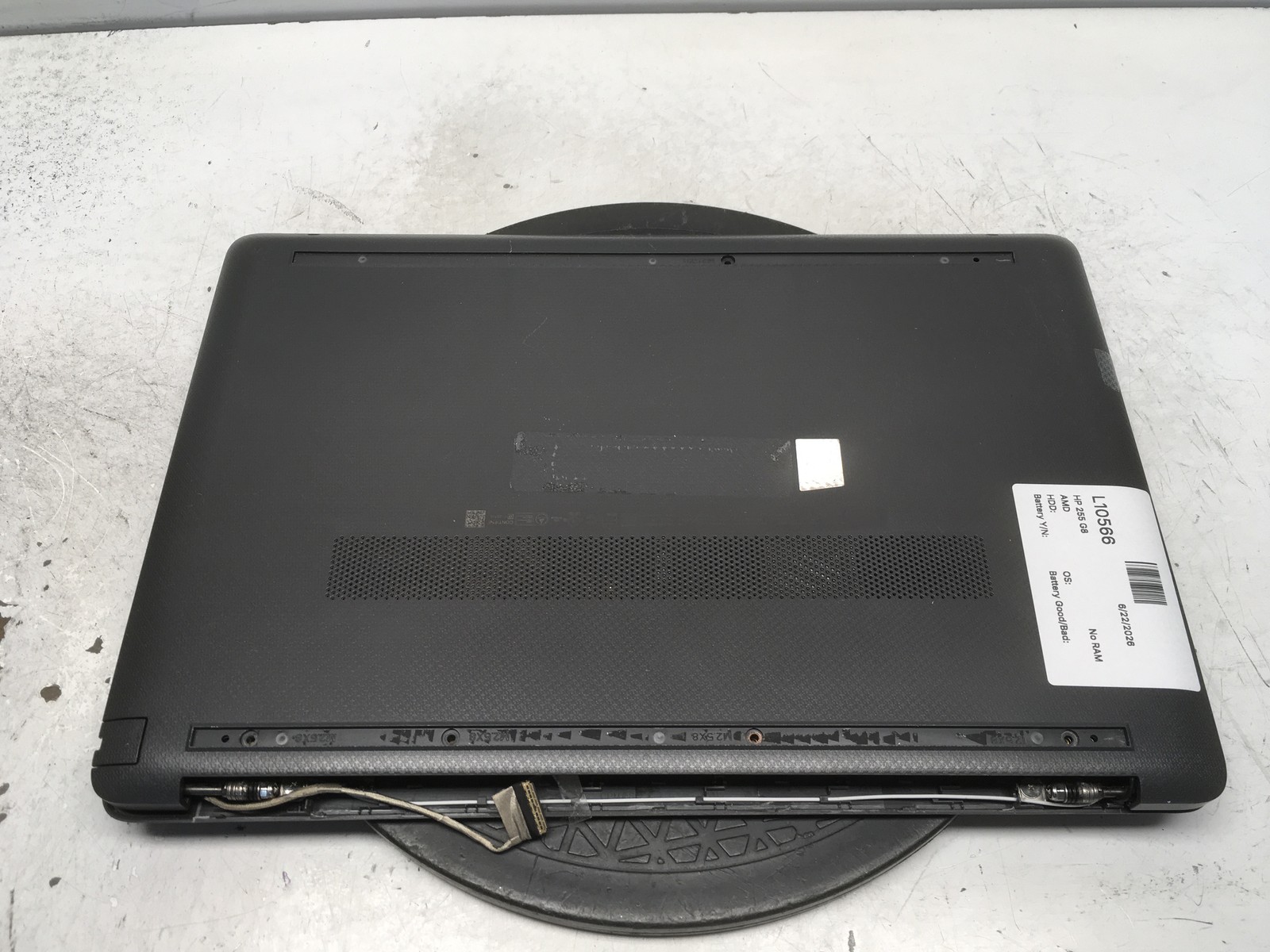 HP 255 G8 AMD No RAM NO HDD No Batt