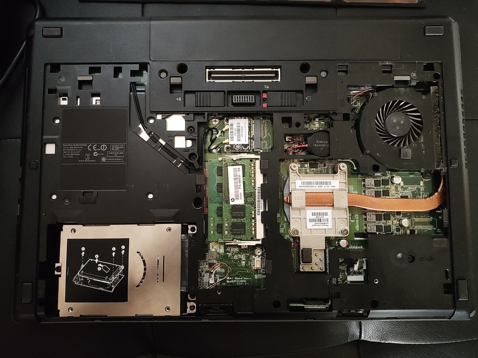 HP ProBook 6570b 15.6″ i5-3210M 8GB RAM 256GB SSD Linux Mint w/ Charger
