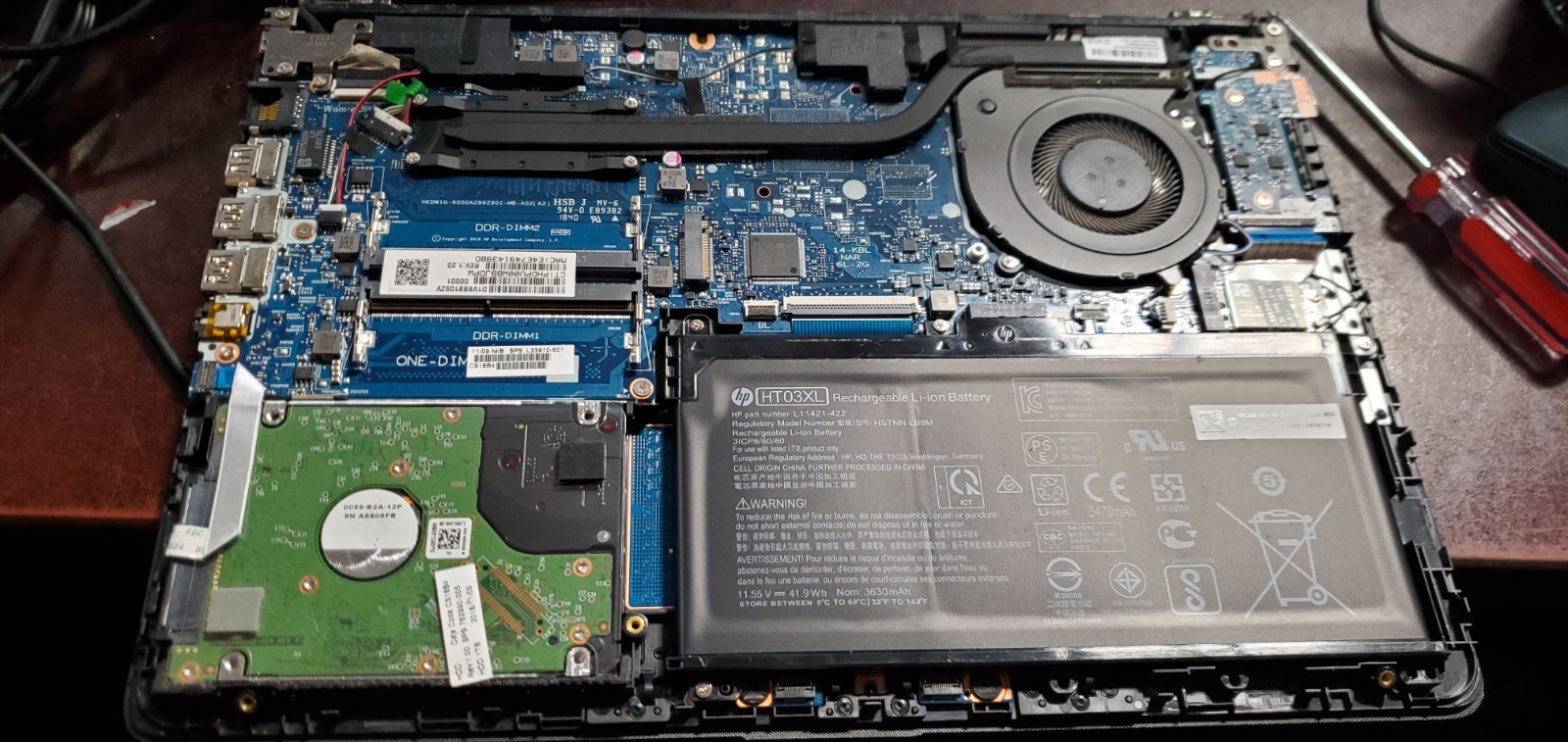Lot x 9 HP Pro/EliteBook Laptop Doesn’t work Parts Only