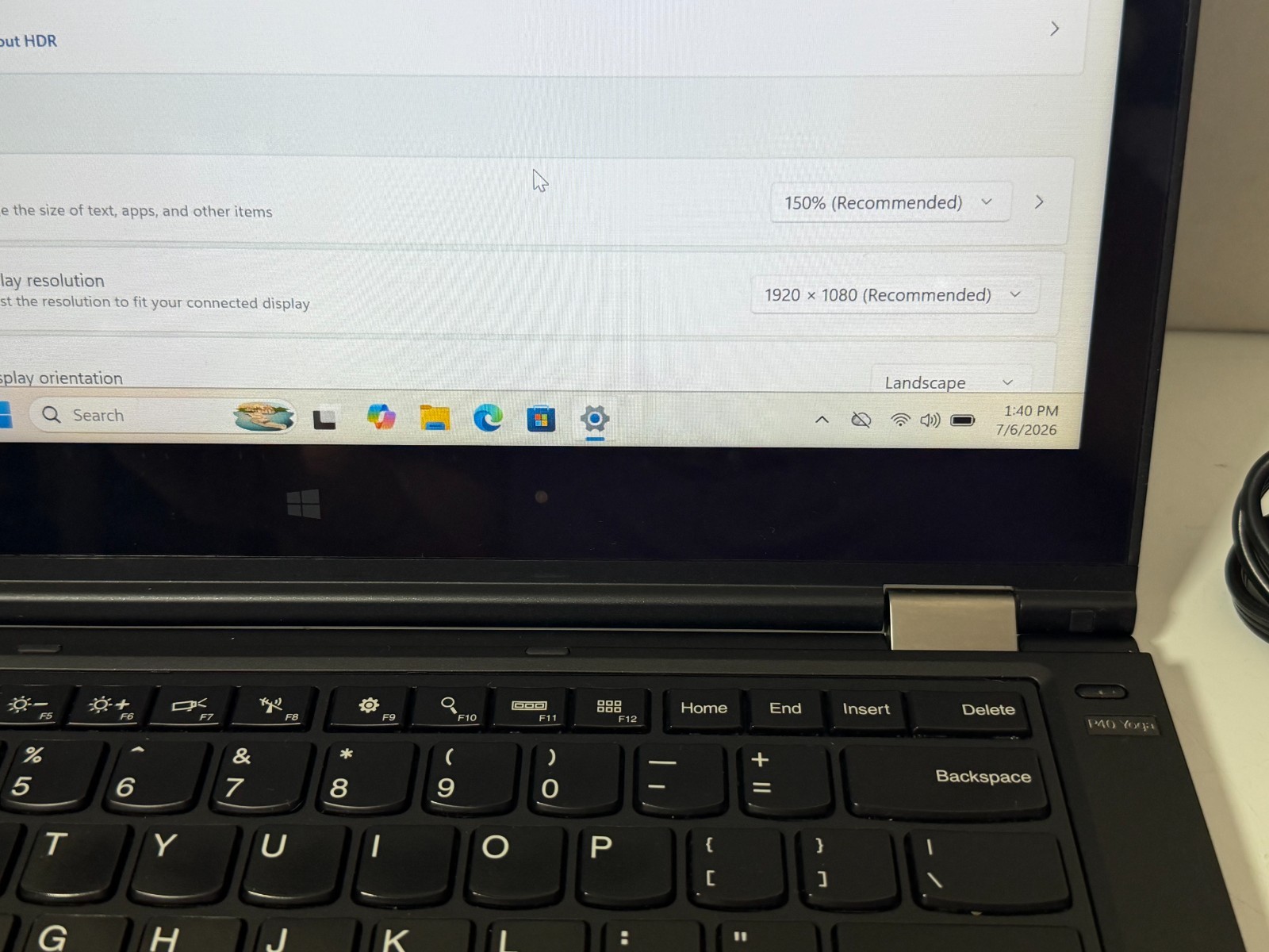 LENOVO Laptop P40 YOGA 14″2- in-1 Touch i7-6500U 16GB RAM 1TB SSD Quadro M500M