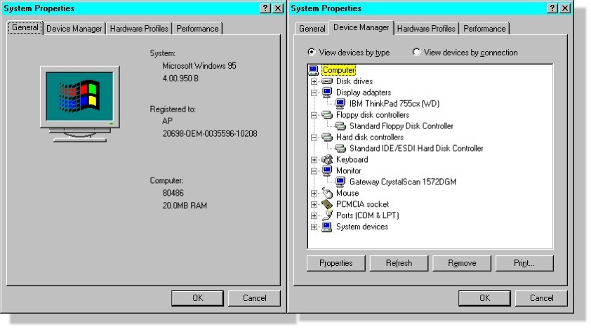 ✿✿✿ IBM THINKPAD 360PE-2620 TOUCH Flip Screen ✿✿✿ 30 years old