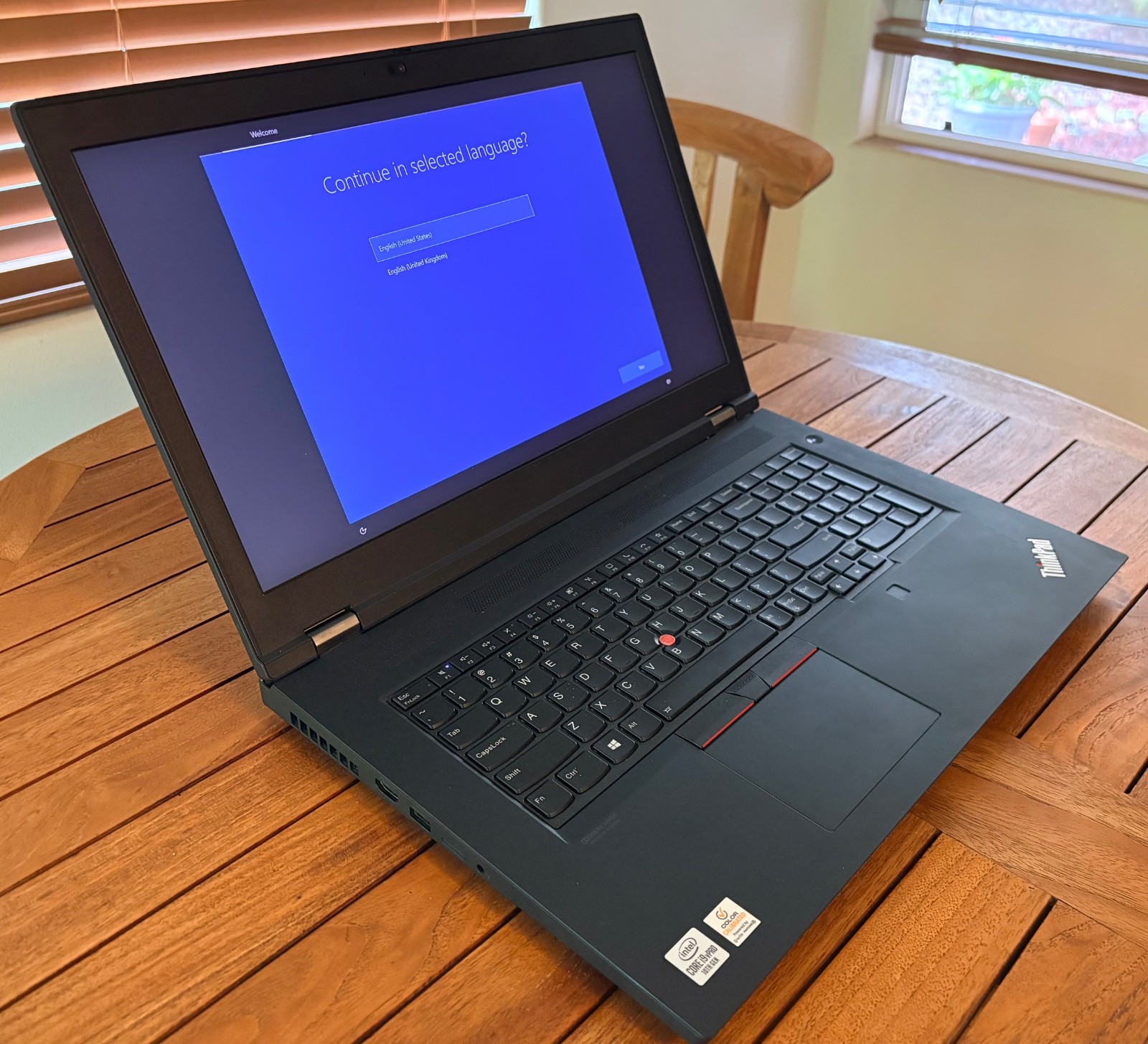 Lenovo P17, 128GB RAM, RTX5000 (16GB VRAM), 4K 17.3″ UHD, CPU i9-10855H, 1TB SSD
