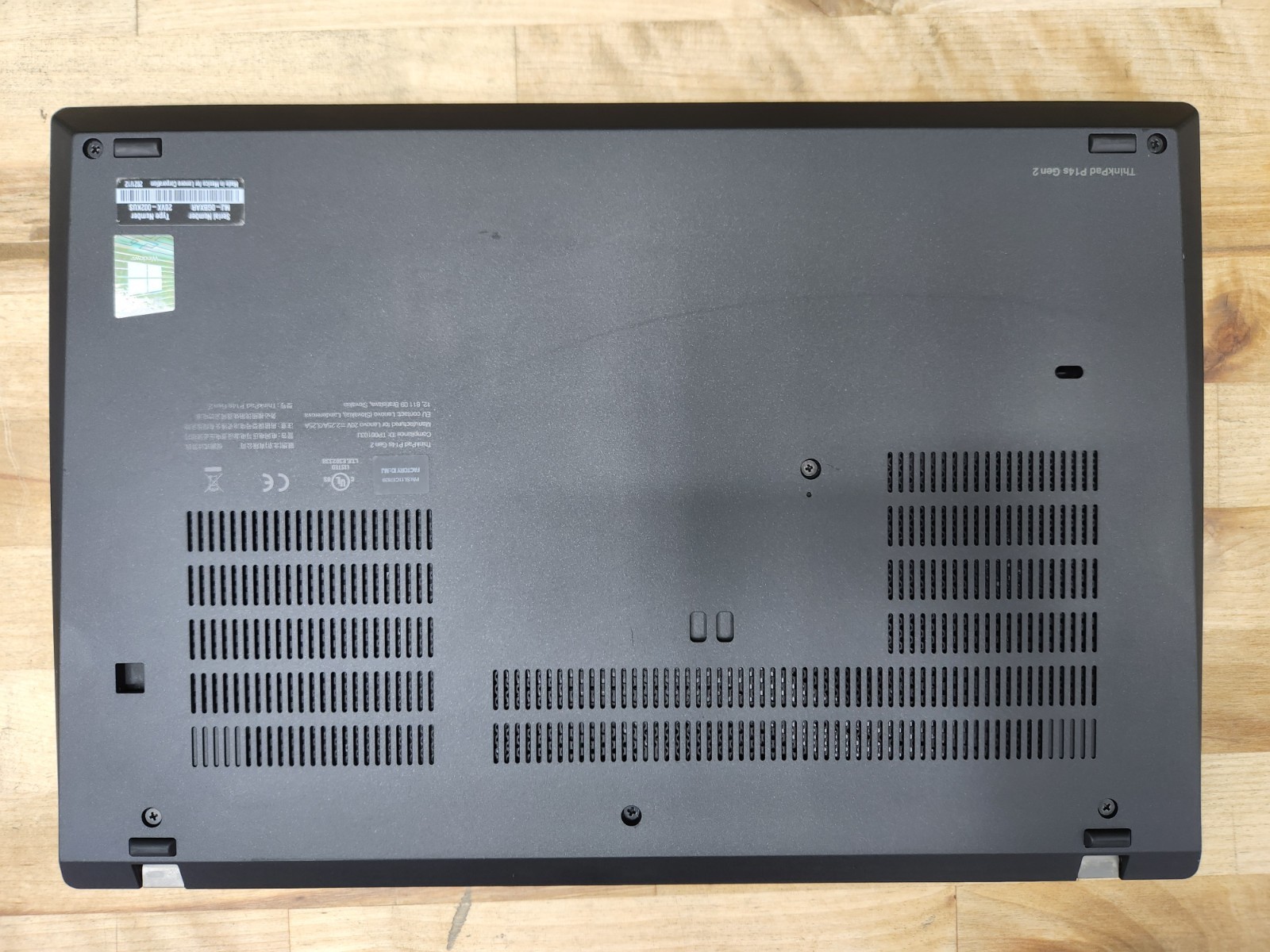 Lenovo ThinkPad P14s Gen 2 14 FHD i7-1165G7 32GB 512GB Nvi. T500 EXCELLENT BATT~