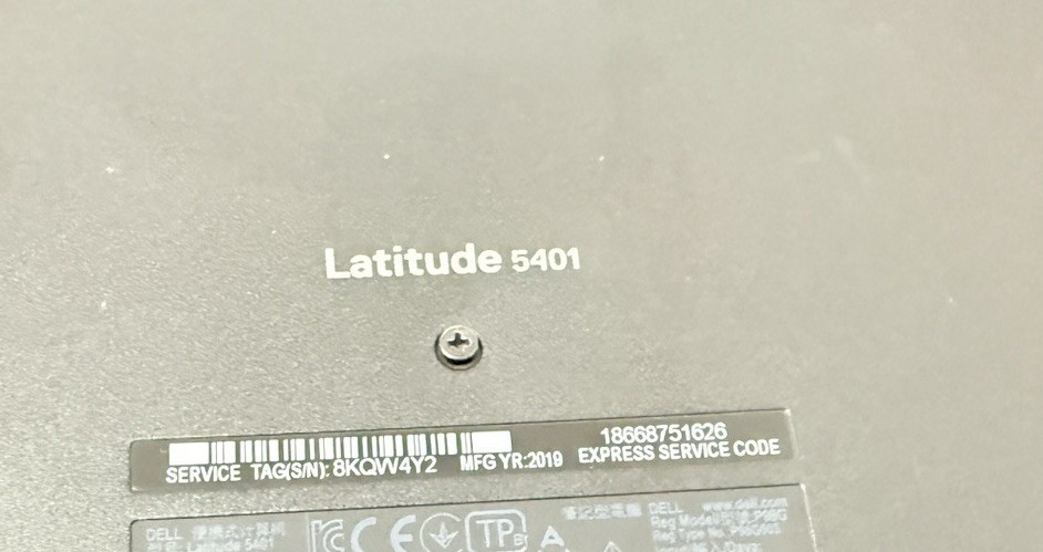 14″ Dell Latitude 5401 | Hex i7-9850H @4.80GHz w/UHD | 1TB SSD | 16G | Win10