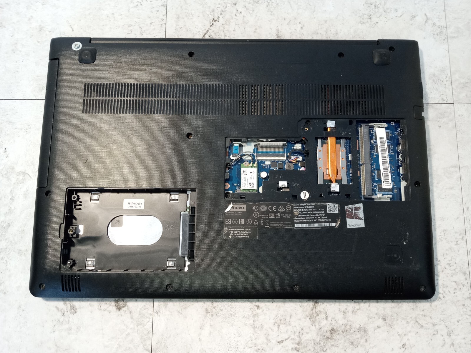 Lenovo Ideapad 310-15ISK 15.6″ Laptop Intel Core i5-6200U 2.30GHz *READ* -FM