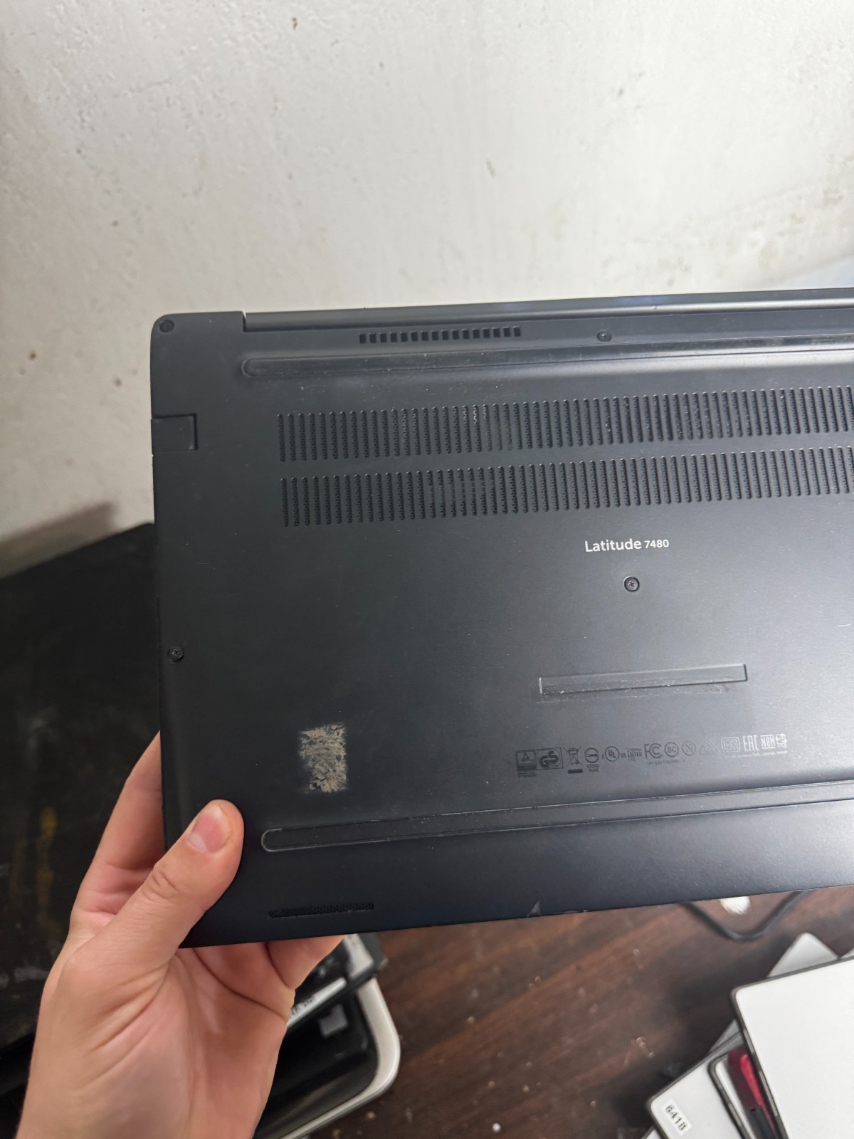 Dell Latitude 7480 Core I5 7th GEN Laptop For Parts/Repair #6422