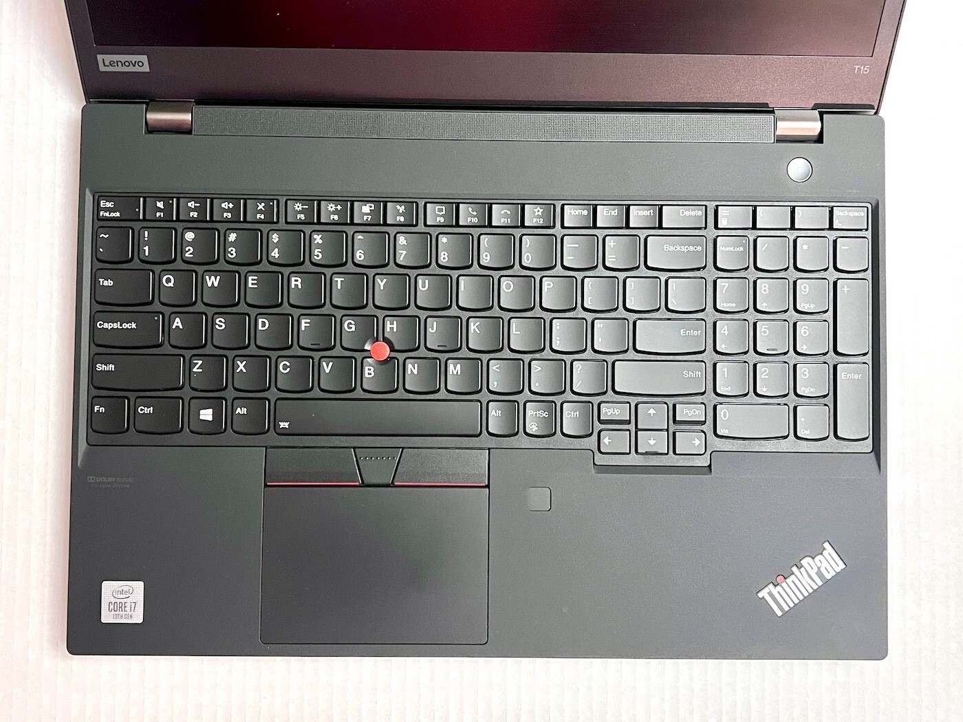 Lenovo T15 20S6-CT01WW Core i7-10510u 16GB 512GB 15.6″ – Warranty July 24