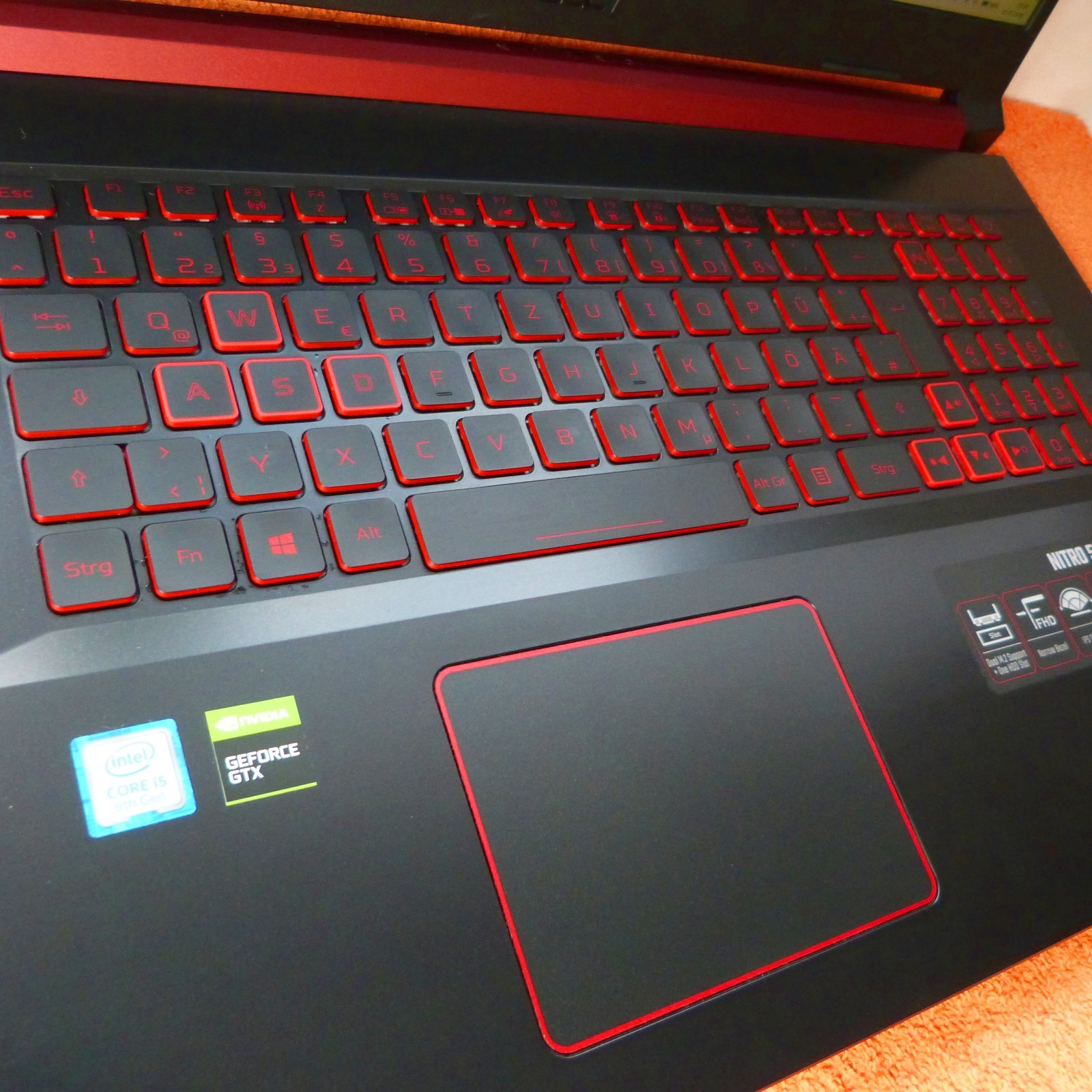 XL LOT Acer AN517 NITRO 17″ 120Hz GAMING GTX l SSD Windows 11 I 9Gen Core i5