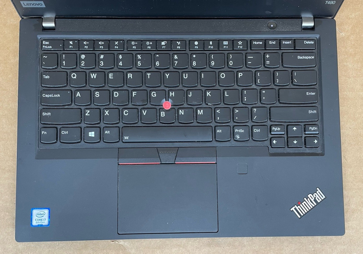 Lenovo ThinkPad T490, Intel Core i7-8565U @1.80Ghz , 8GB RAM, 256SSD, WIN 11