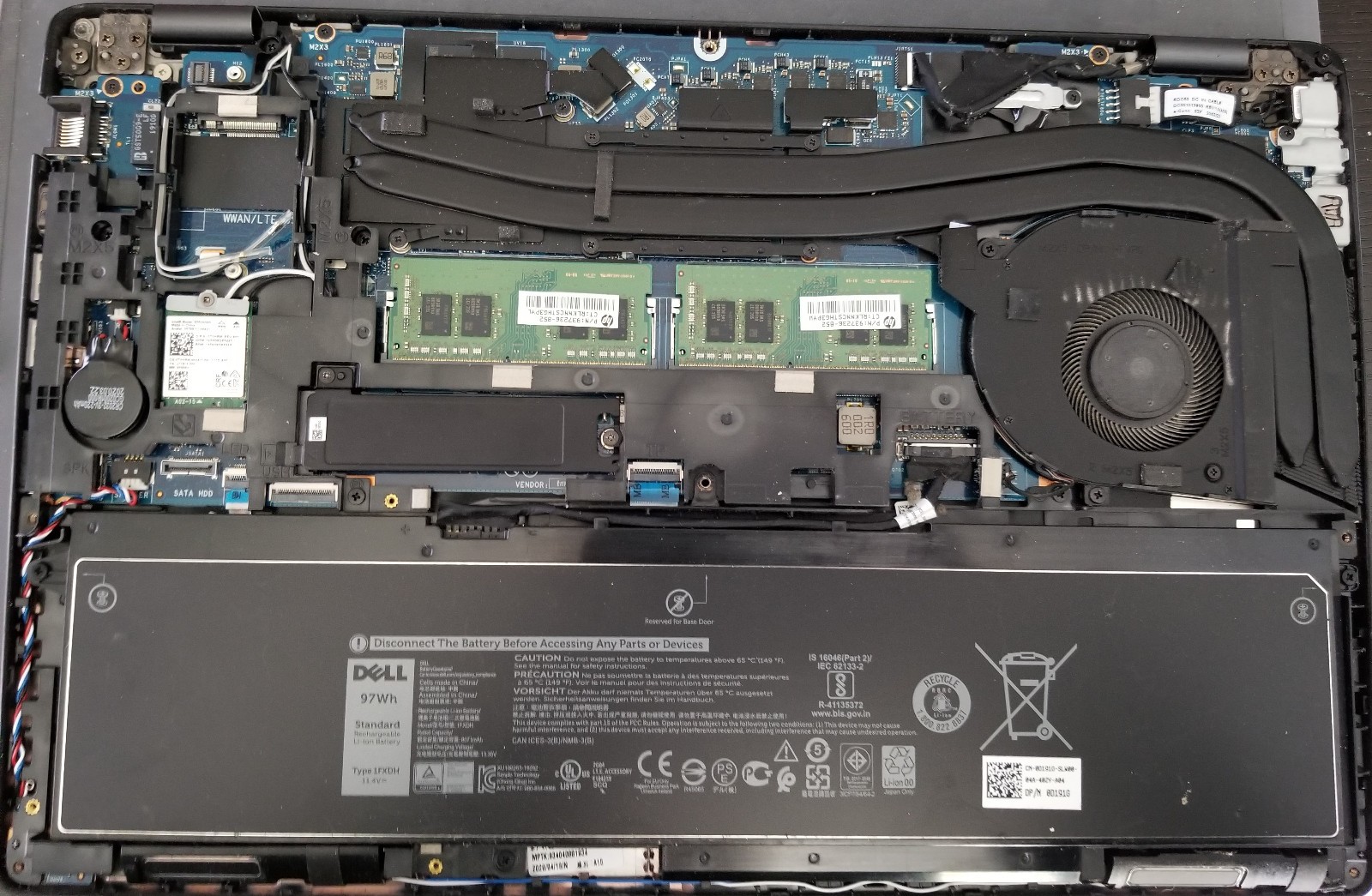 Dell Precision 3541 15″ Intel i7-9750H 16GB DDR4 Quadro P620 | No SSD | *READ*