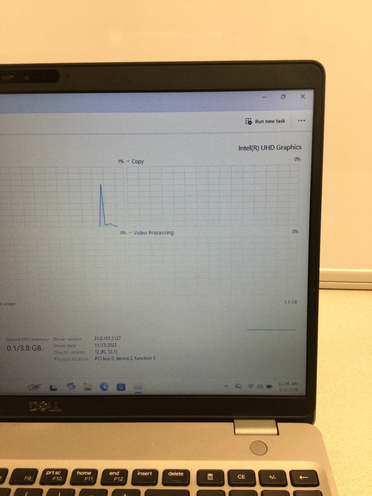 Dell Precision 3550 15.6” core i5 10th gen 1.70GHz 8GB 256GB SSD WIN 11 PRO