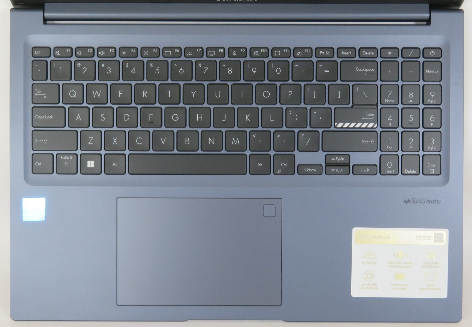 ASUS VivoBook 16X F1603ZA 16in i5-12500H 2.5GHz 8GB RAM 512GB SSD Windows 11