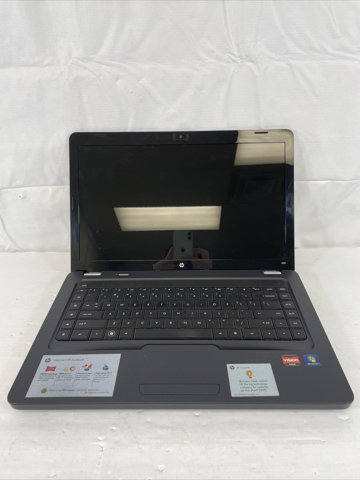 HP G62 15″ Laptop AMD Athlon II P340 2.2GHz 8GB RAM 320GB HDD Windows 10
