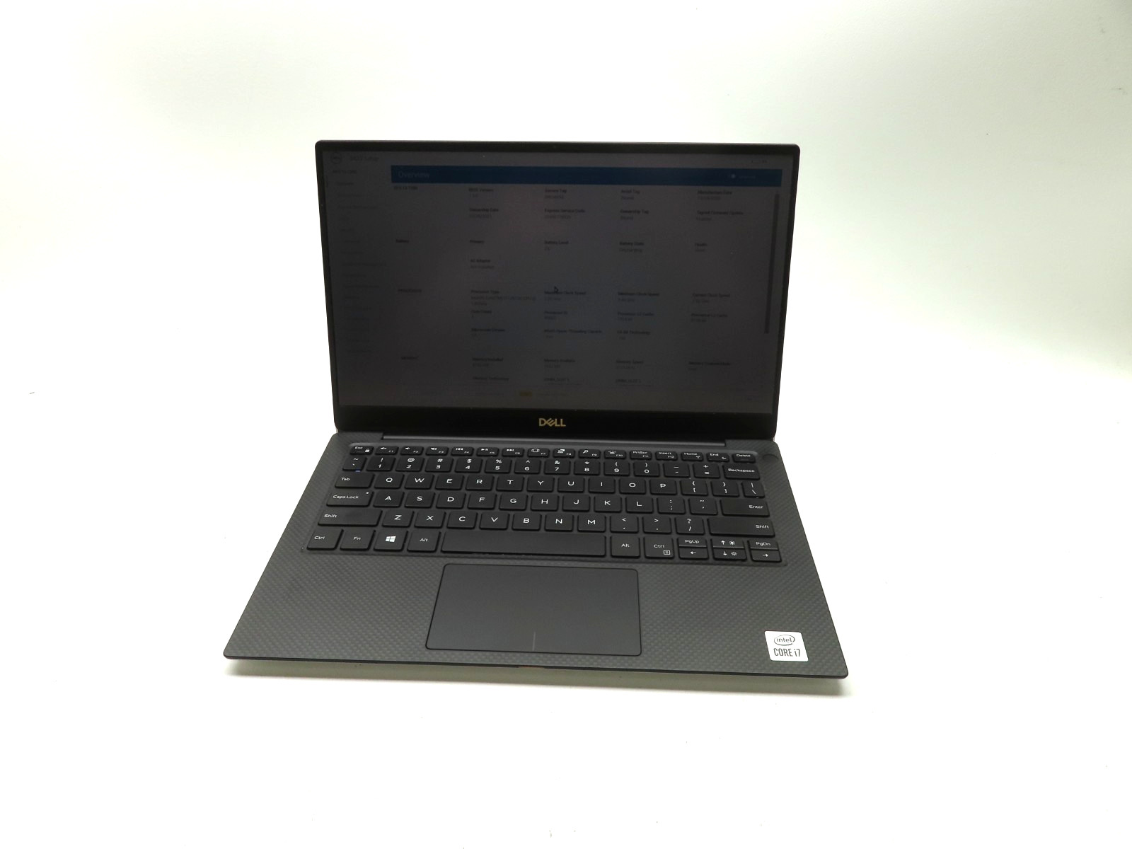 Dell XPS 13 7390 13.3″ Intel i7-10510U 1.8GHz 8GB RAM 512GB SSD