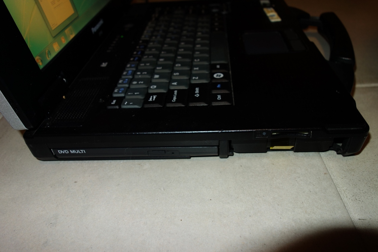 Panasonic Toughbook CF-52 Laptop 2.26ghz Core 2 Duo 300 GB HD 4GB Ram Dualtouch