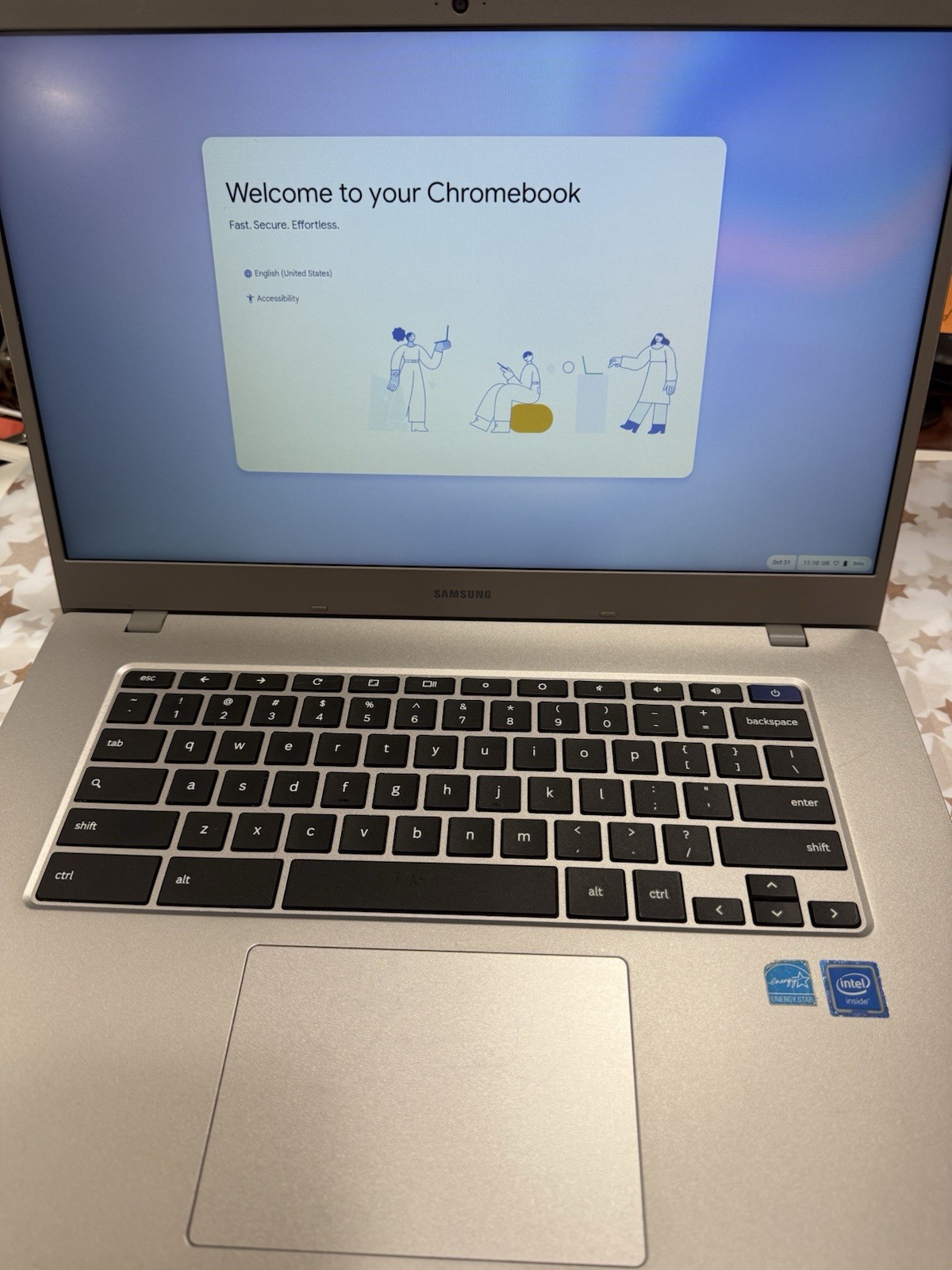 Samsung Chromebook XE350XBA Laptop 15.6″ 4GB Ram 32GB Chrome OS
