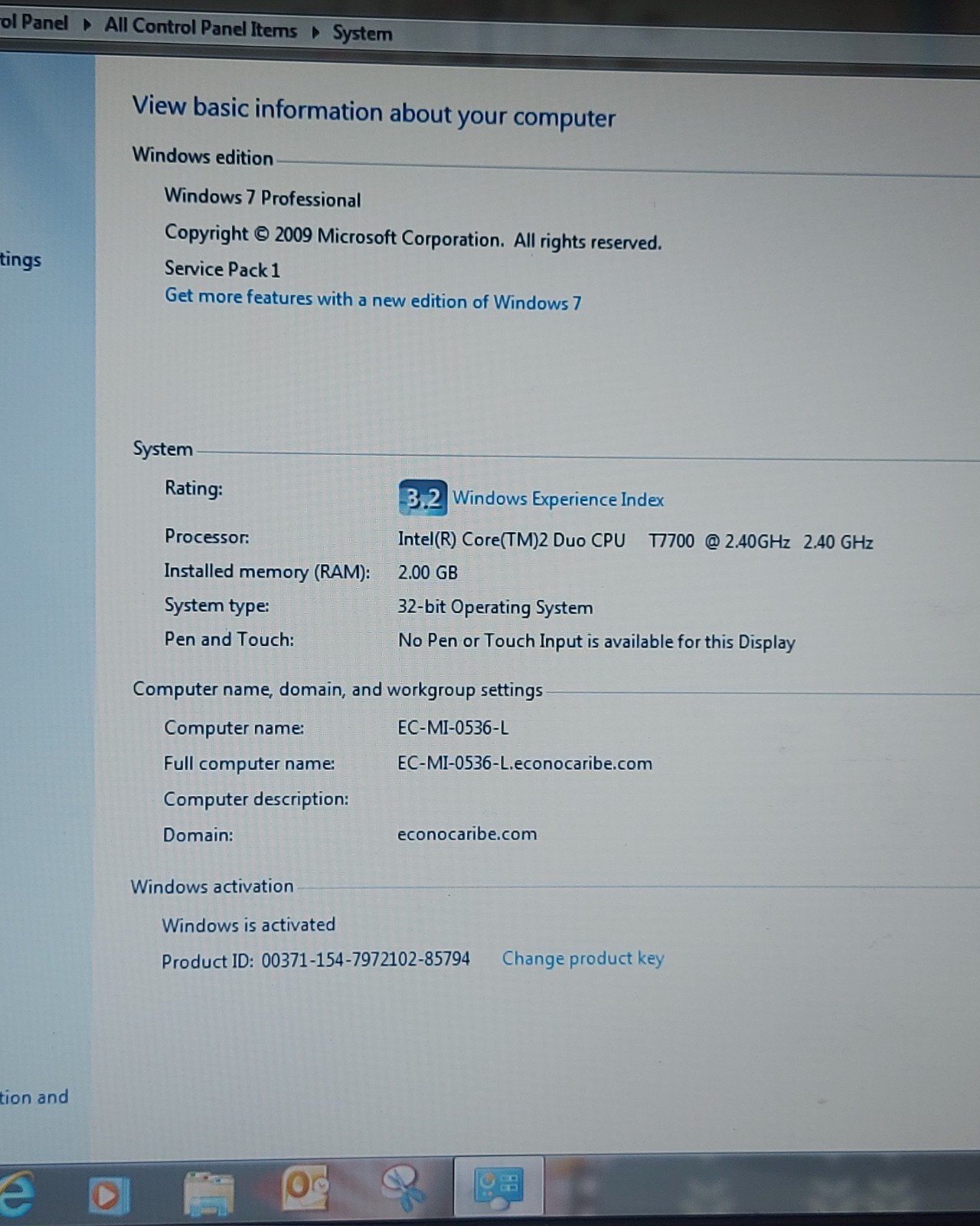 Toshiba Tecra A9-S9018V Laptop