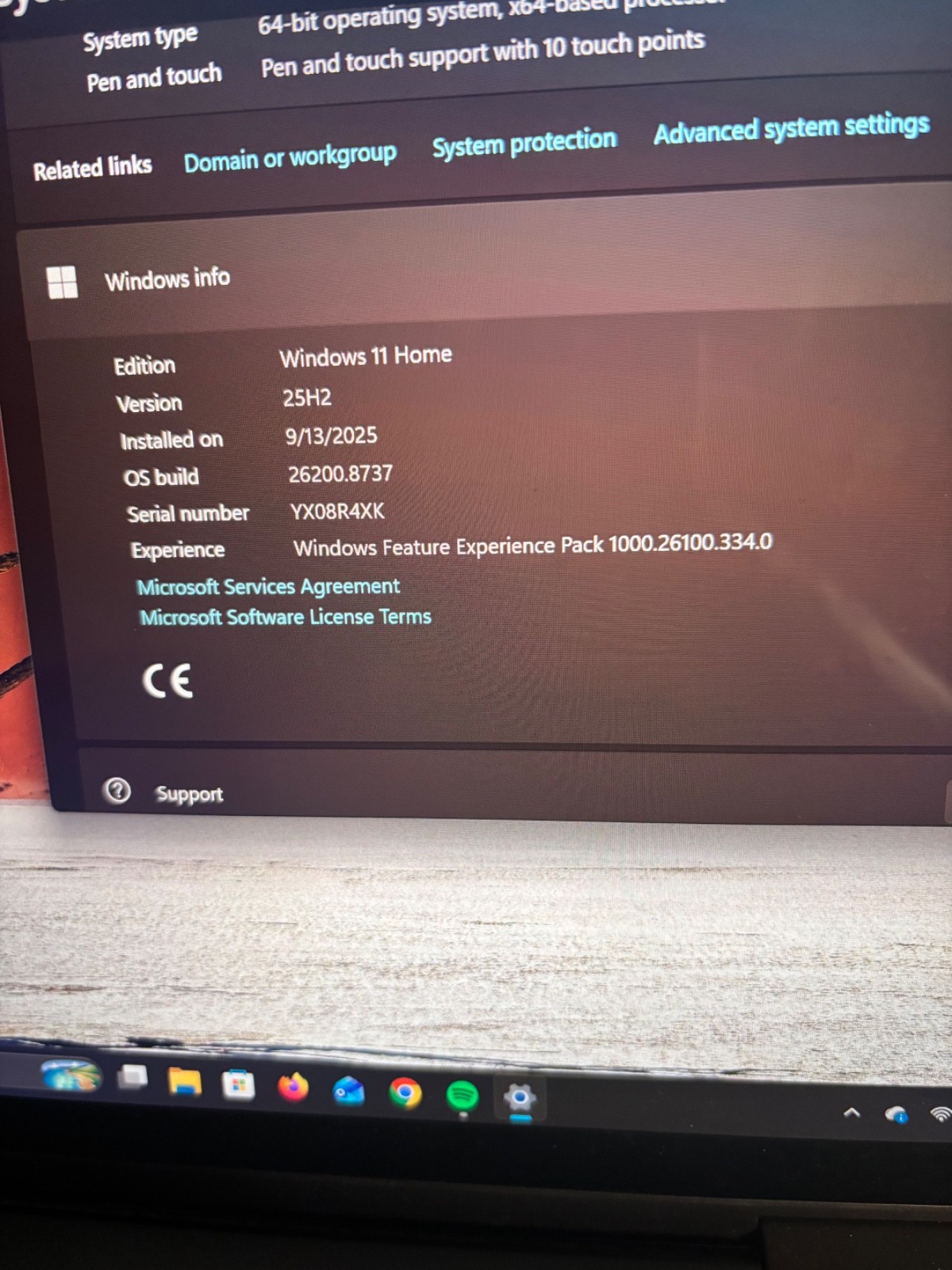 Lenovo Yoga 7i 2-in-1 16IRL8 16″ i7-1355U 1.7GHz 16GB RAM 512GB SSD