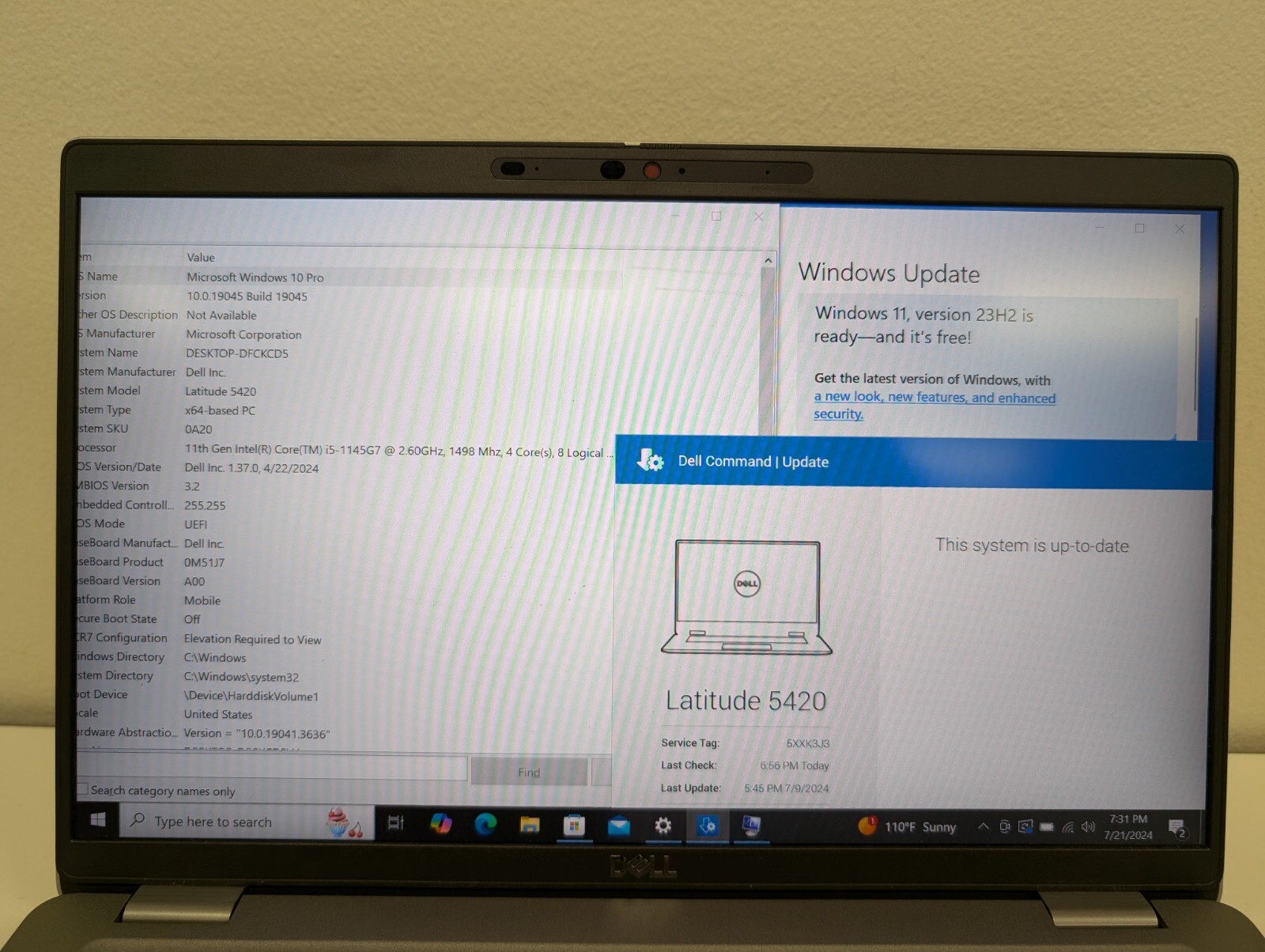 Dell Latitude 5420 14″ 2.6 GHz i5-1145G7 16GB 256GB SSD WARRANTY [GRADE A] [USA]