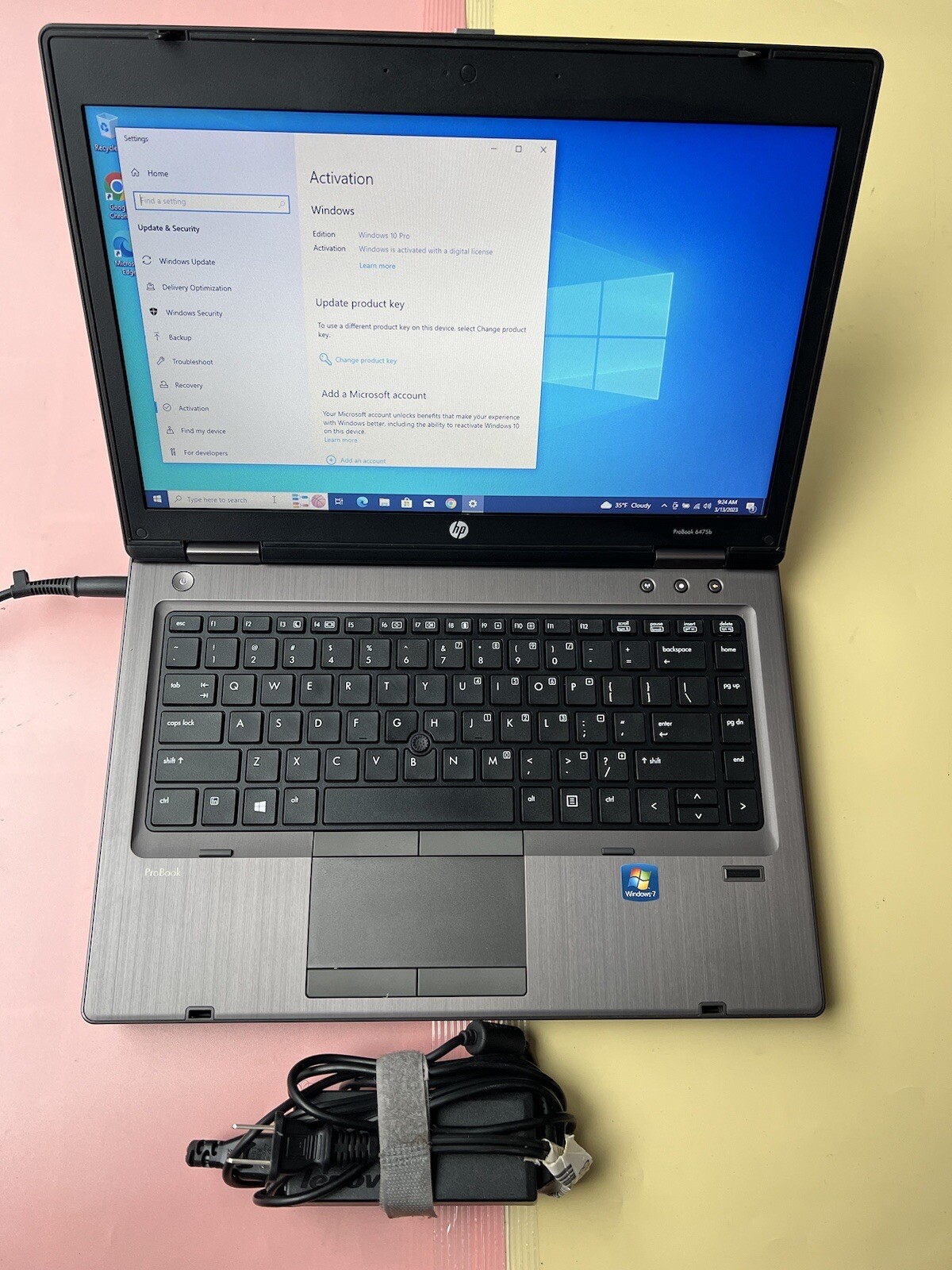 HP Probook 6475b AMD A4-4300M with Radeon Graphics 2.50GHz 4GB RAM 320GB HDD