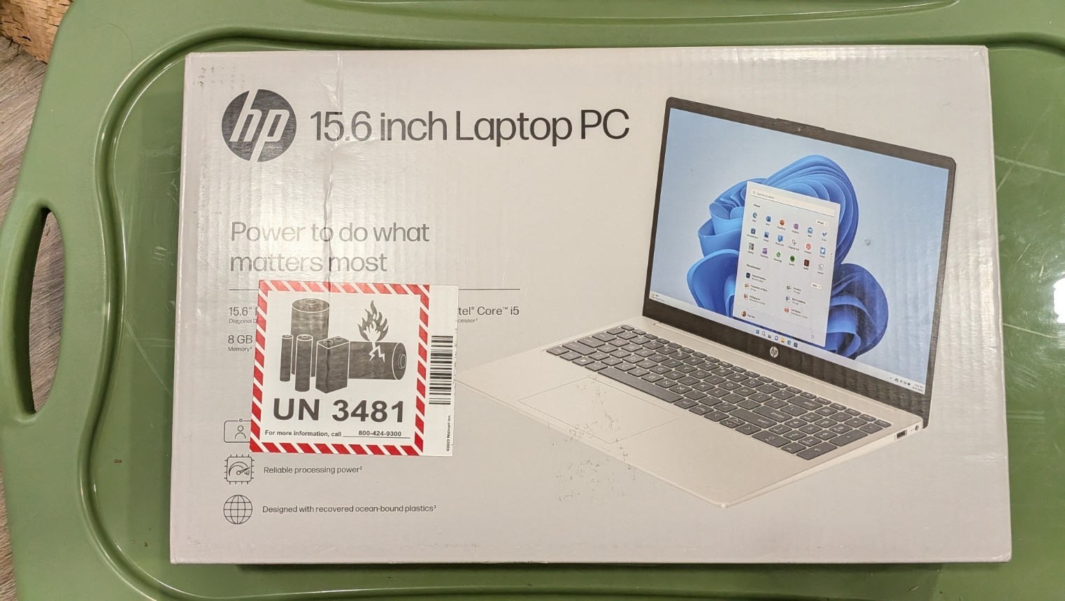 HP 15.6 inch Windows Laptop Intel Core i5-1334U 8GB RAM 512GB SSD Silver