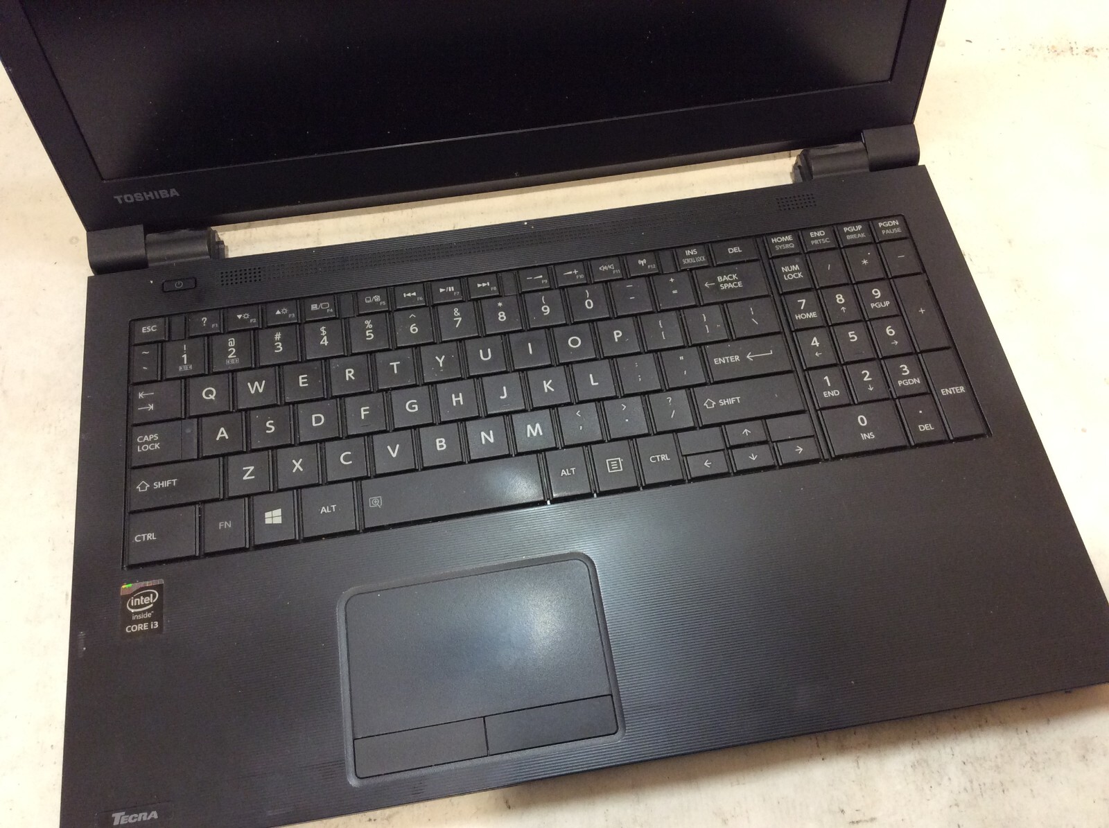 Toshiba Tecra C50-B1500 Laptop 15″ Intel Core i3 4th Gen DAMAGED SCREEN -PP