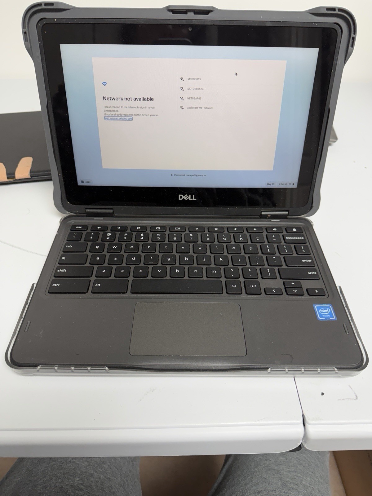 DELL CHROMEBOOK 3100 2 In 1 DXXH9L3 4GB RAM,16GB,CHROME OS NO CHARGER S28