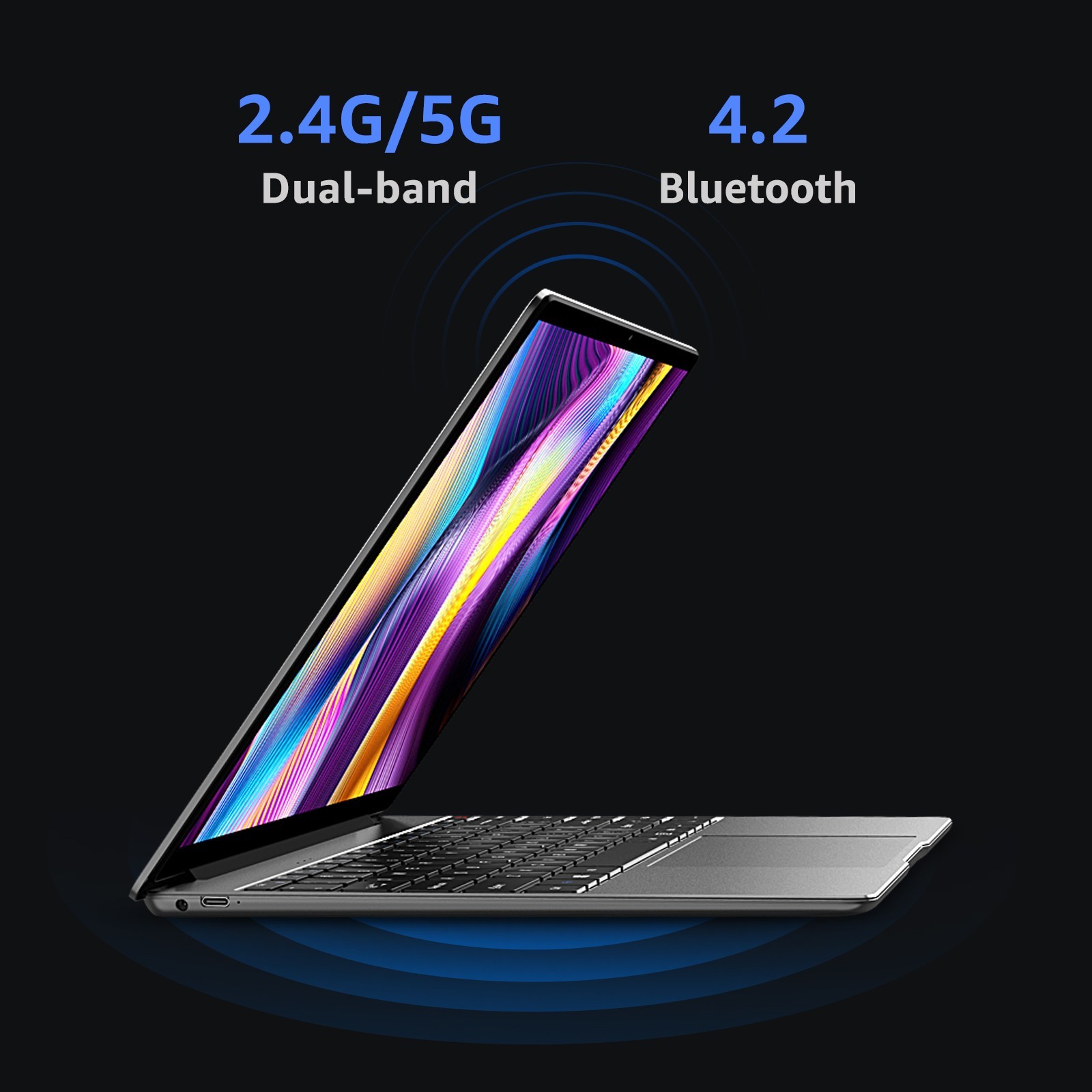 CHUWI GemiBook Pro 14.1″ Laptop, Intel J4125 Quad Core, 16GB RAM, 512GB SSD
