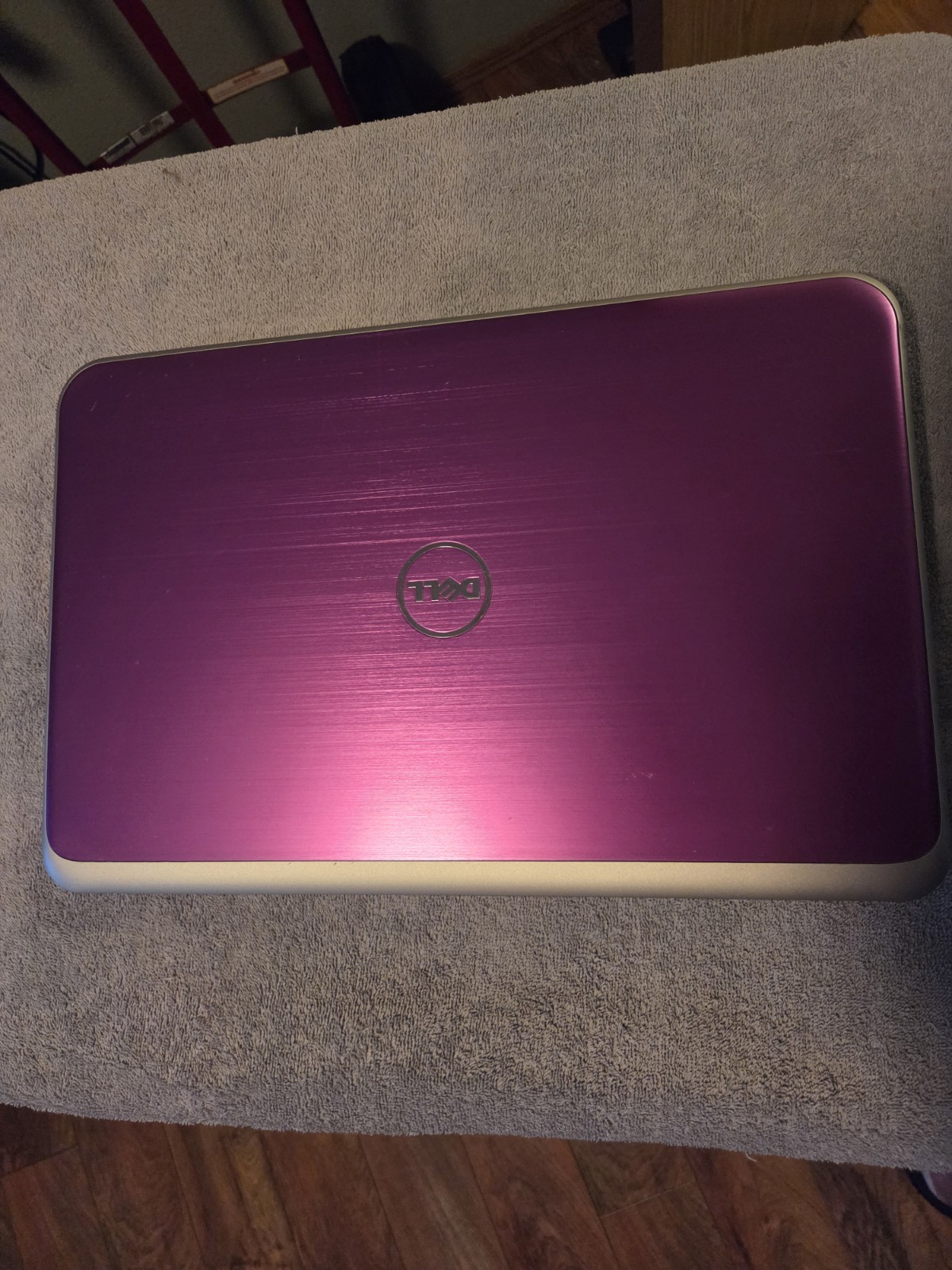 DELL INSPIRON 17R 5721 Metallic PURPLE W/ Charger And Zero HalliburtonLaptop Bag