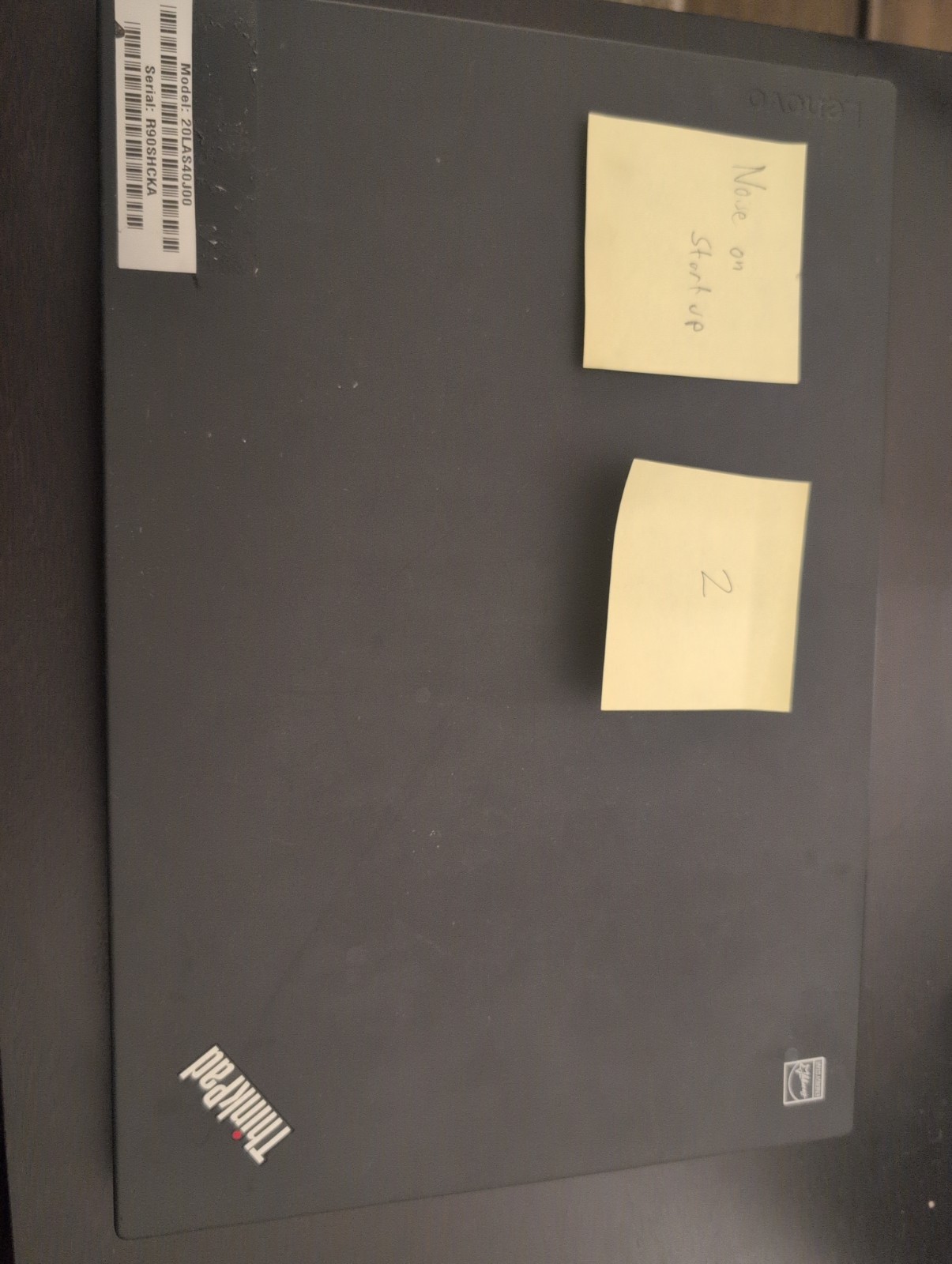 Lenovo Thinkpad T580 Touch Screen (For Parts, Loud Sound, Message W Questions)