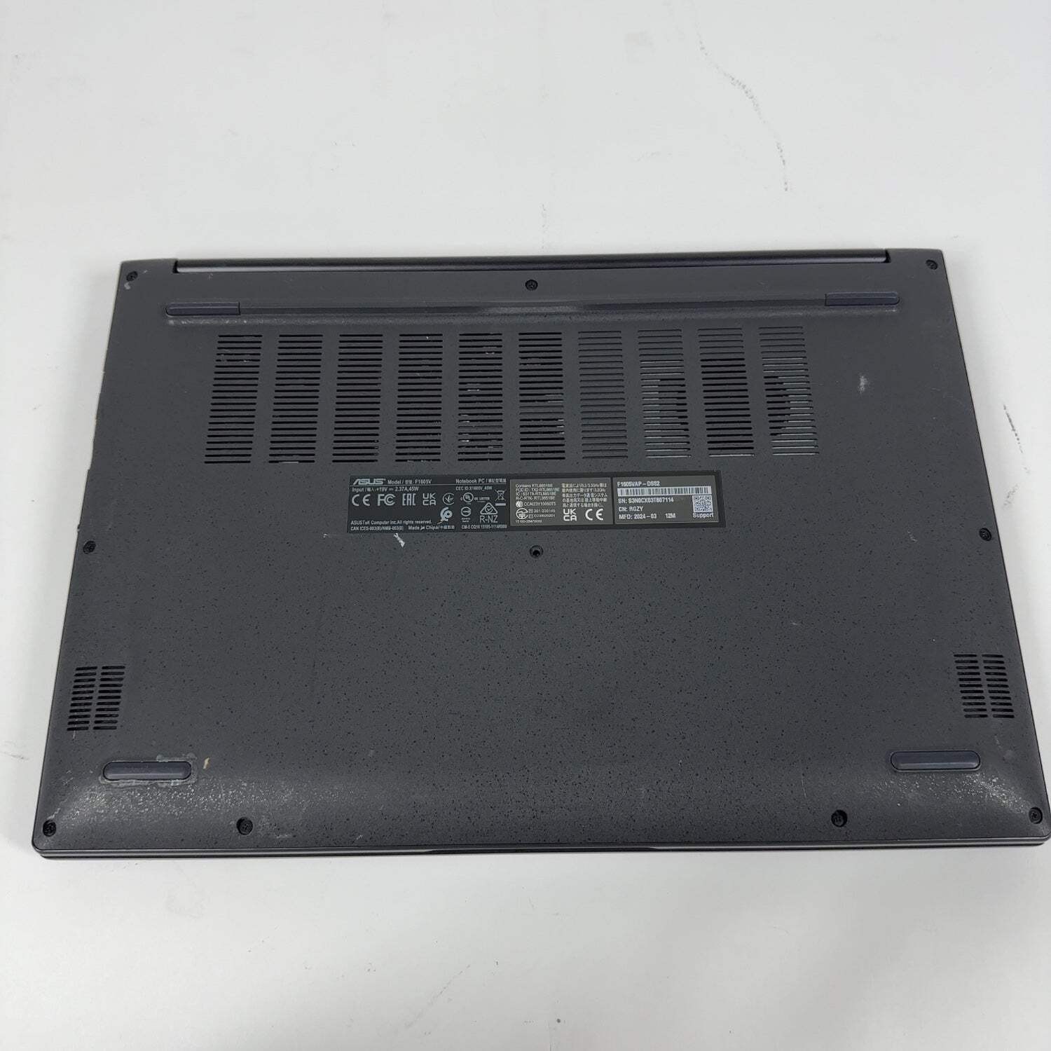 Asus Vivobook 16 F1605V 16″ Core 5 210H 1.4GHz 8GB RAM 512GB SSD