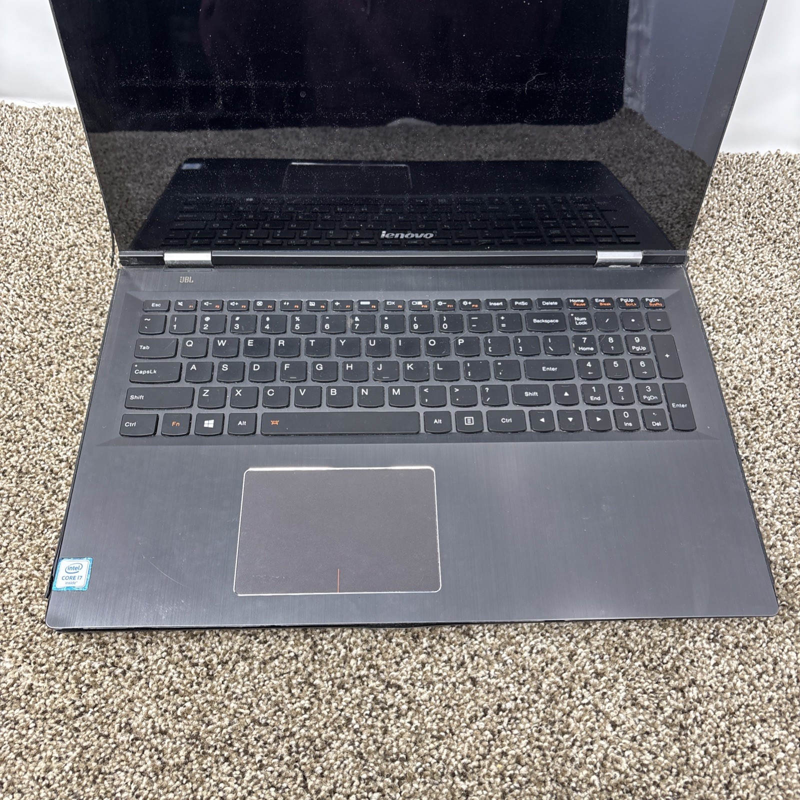 LENOVO EDGE 2 1580 FOR PARTS/REPAIR INTEL I7 NO RAM READ DESCRIPTION DAMAGED