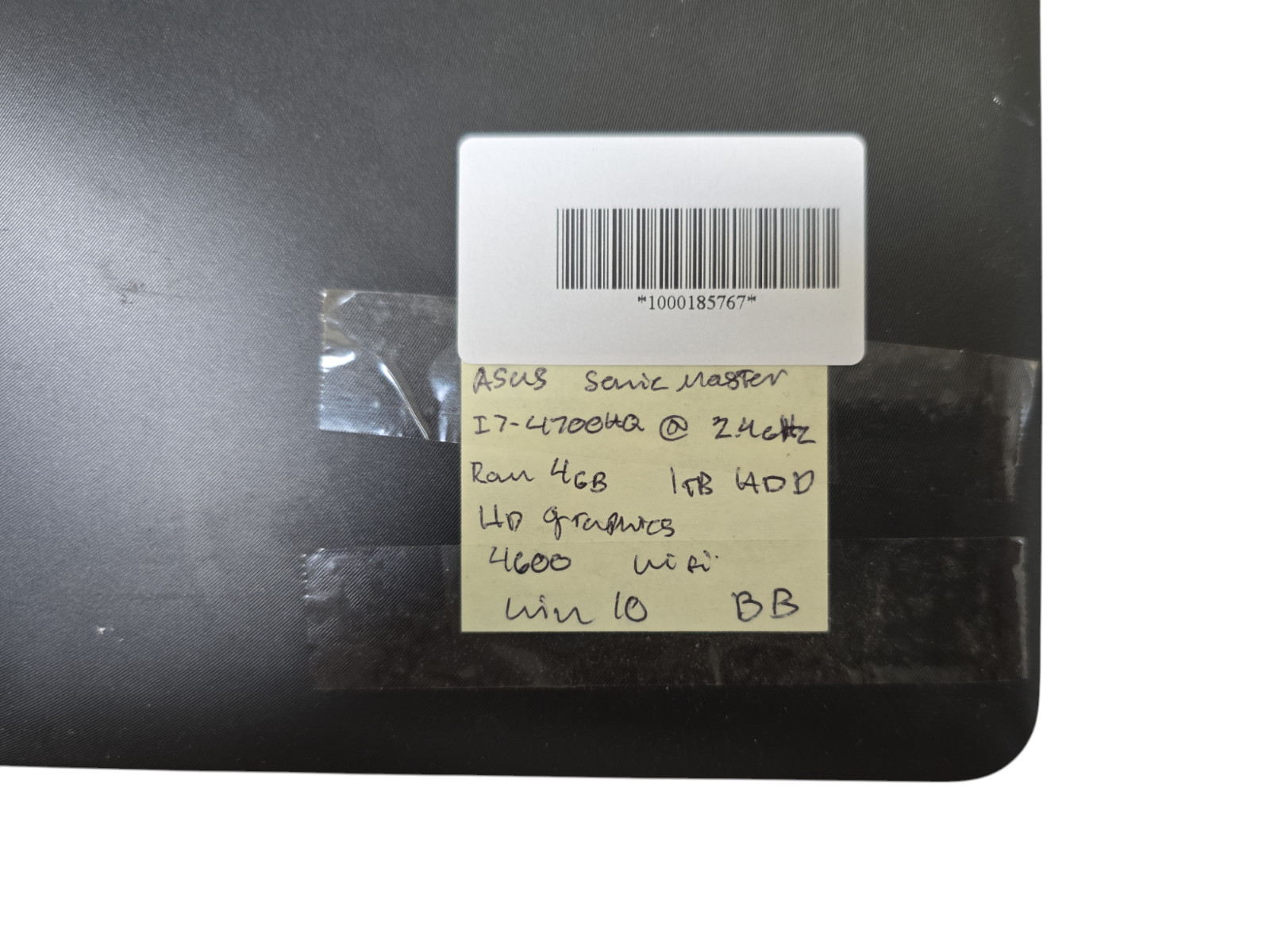 Asus X750J i7-4700HQ@2.4GHz 4GB Ram 1TB HDD Win 10 Tested