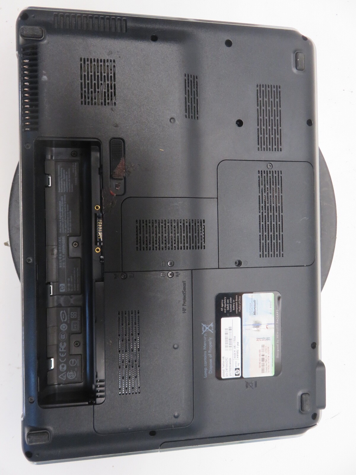 HP Pavilion DV5-1150US Intel Core Duo P7350 2GHz 4096 MB NO HDD No Batt