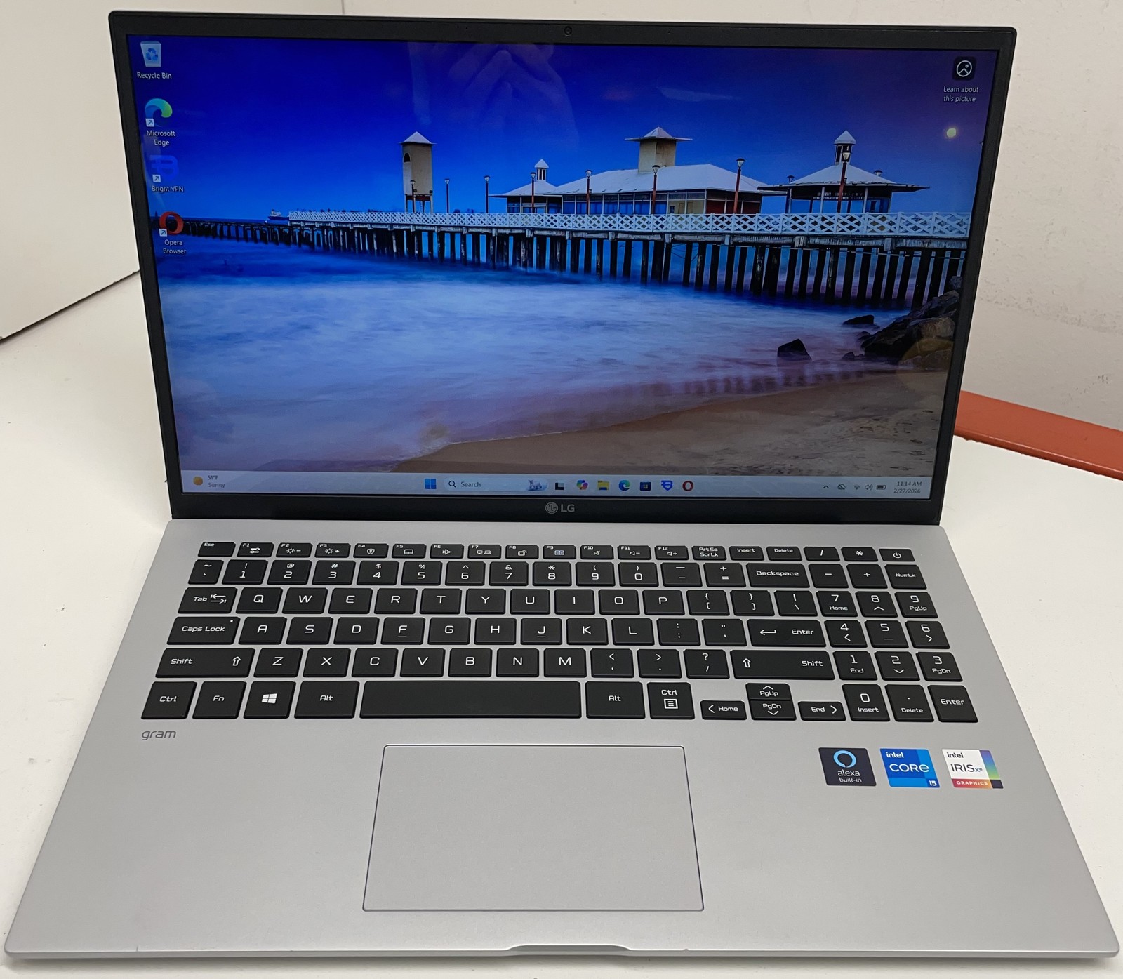 GRAM 15Z95N-K.AAS6U1 I5-1155G7@2.5GHZ, 16GB, 512GB