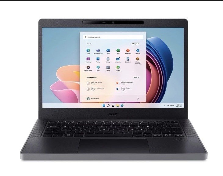 NEW Acer 14″ TravelMate B5 14 Core i3 N355 UHD 8GB RAM 256GB SSD B514-31-G2