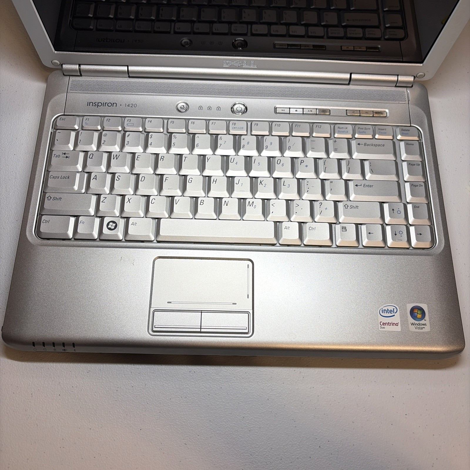 Dell Inspiron 14″ 1420 PP26L Green Laptop 1.66 GHz No HDD Windows Vista