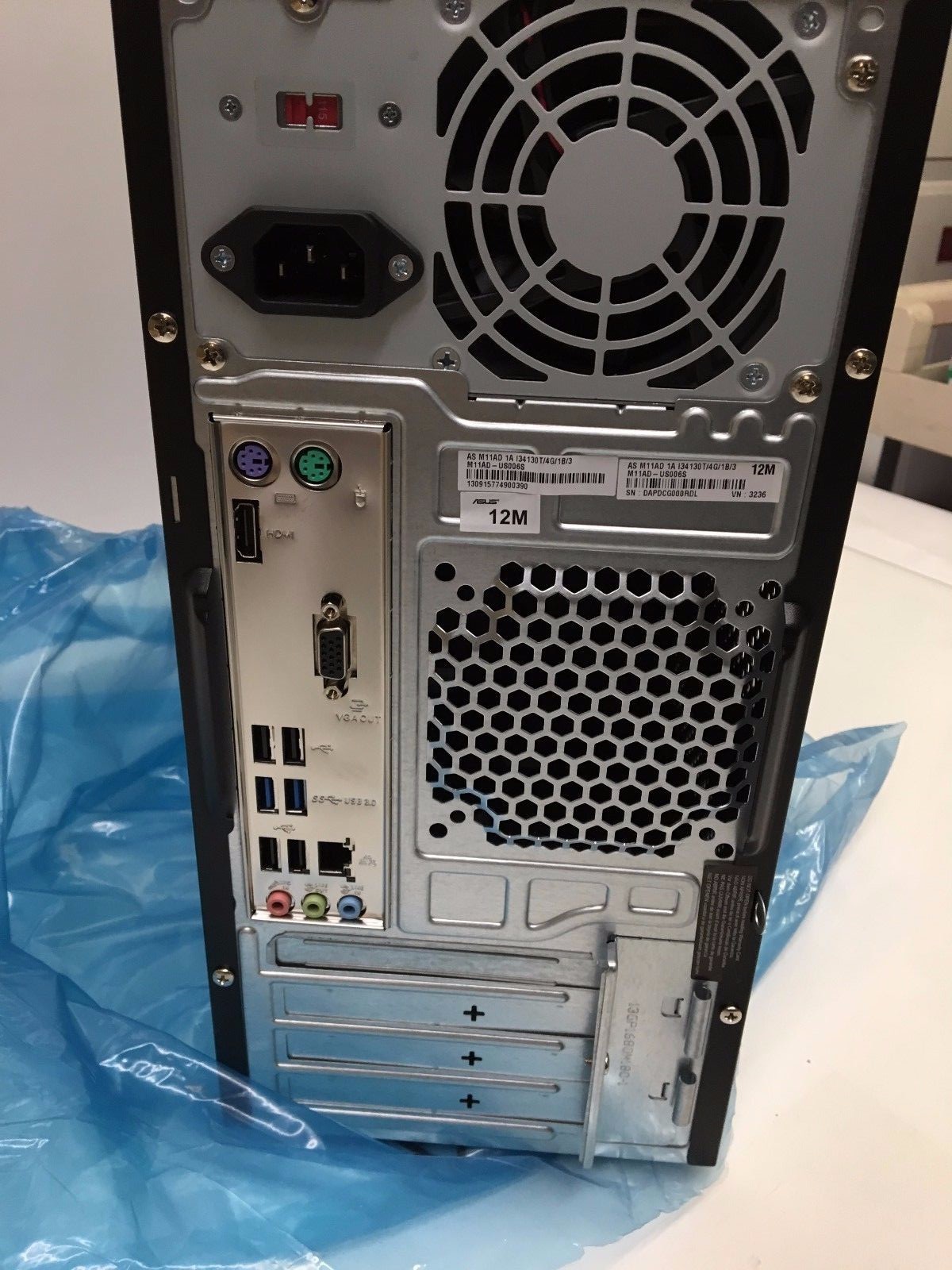 Asus M11AD Series i3 4130T 2.9GHz 4GB Ram Win 8 1TB HD