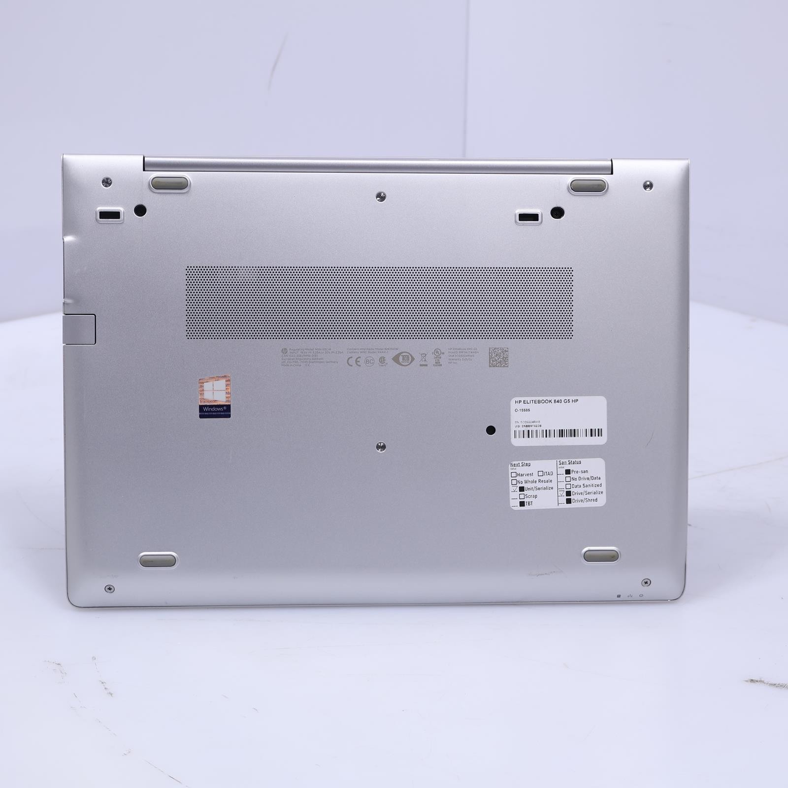 HP Elitebook 840 G5 Intel Core i7 8th Gen 8GB RAM No Drive/OS Laptop B4