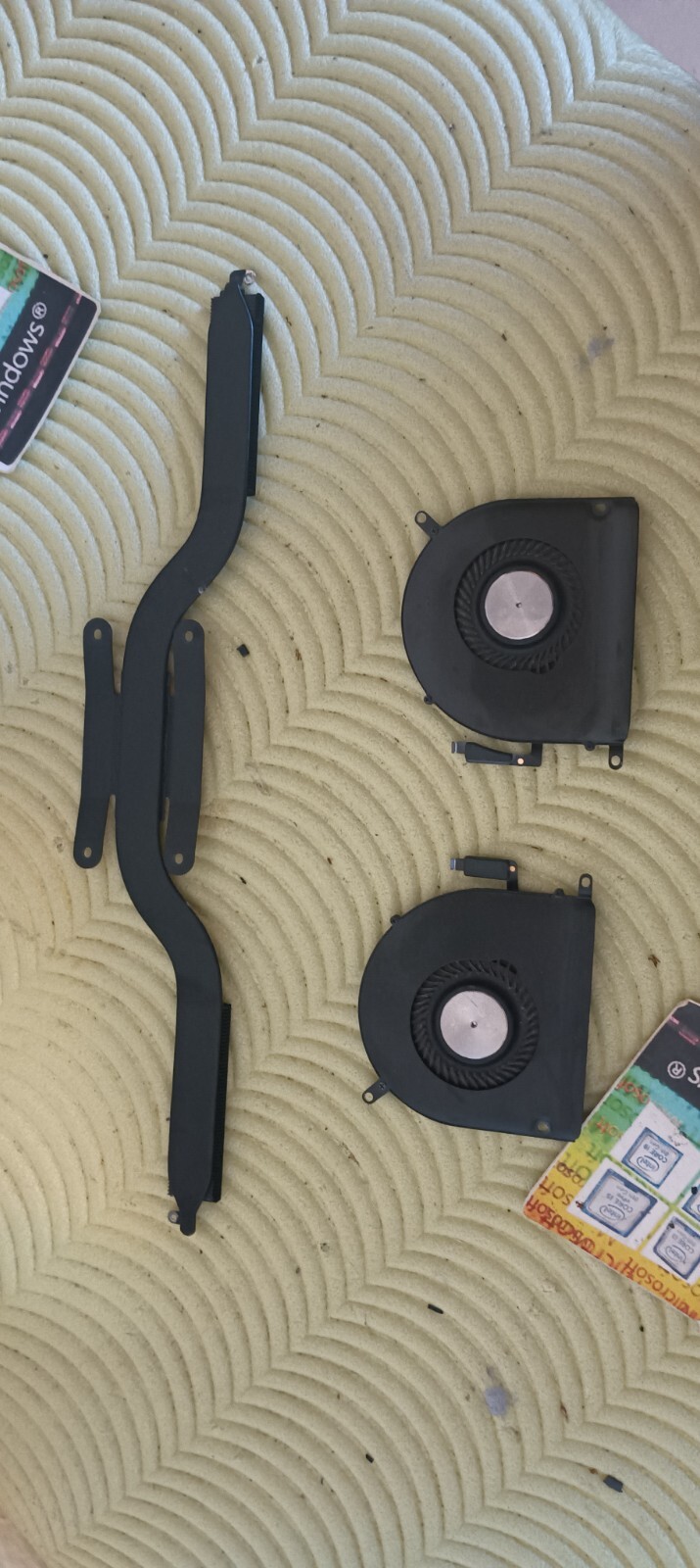 macbook pro 15 a1286 heatsink fans