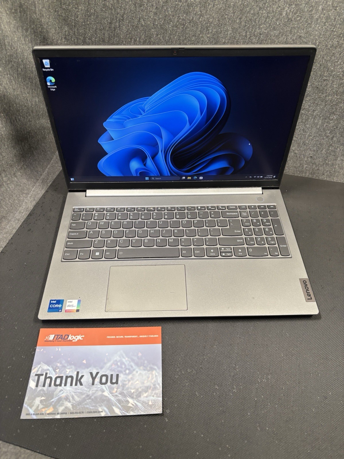 Lenovo ThinkBook 15 G4 IAP Touch i7-1255u 16GB RAM 256GB NVMe W11P J12263