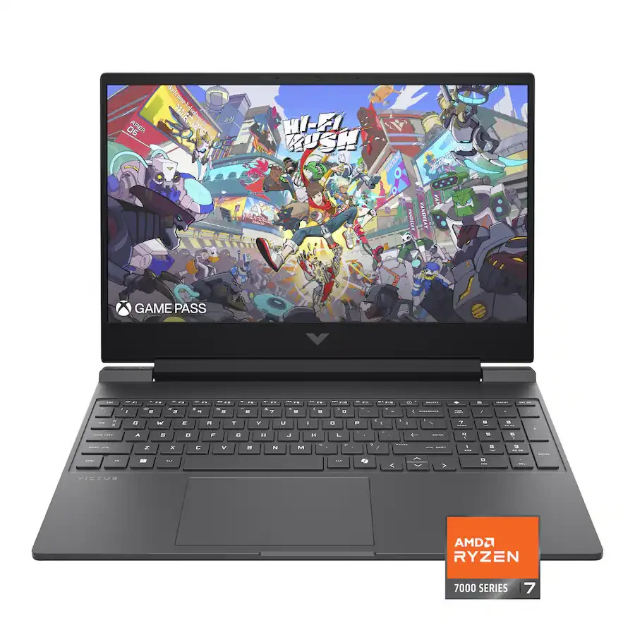 HP Victus 15-fb3093dx 15.6″ Gaming Laptop- MD R7 7445HS/ 16G/ 512G/ RTX 4050/NEW